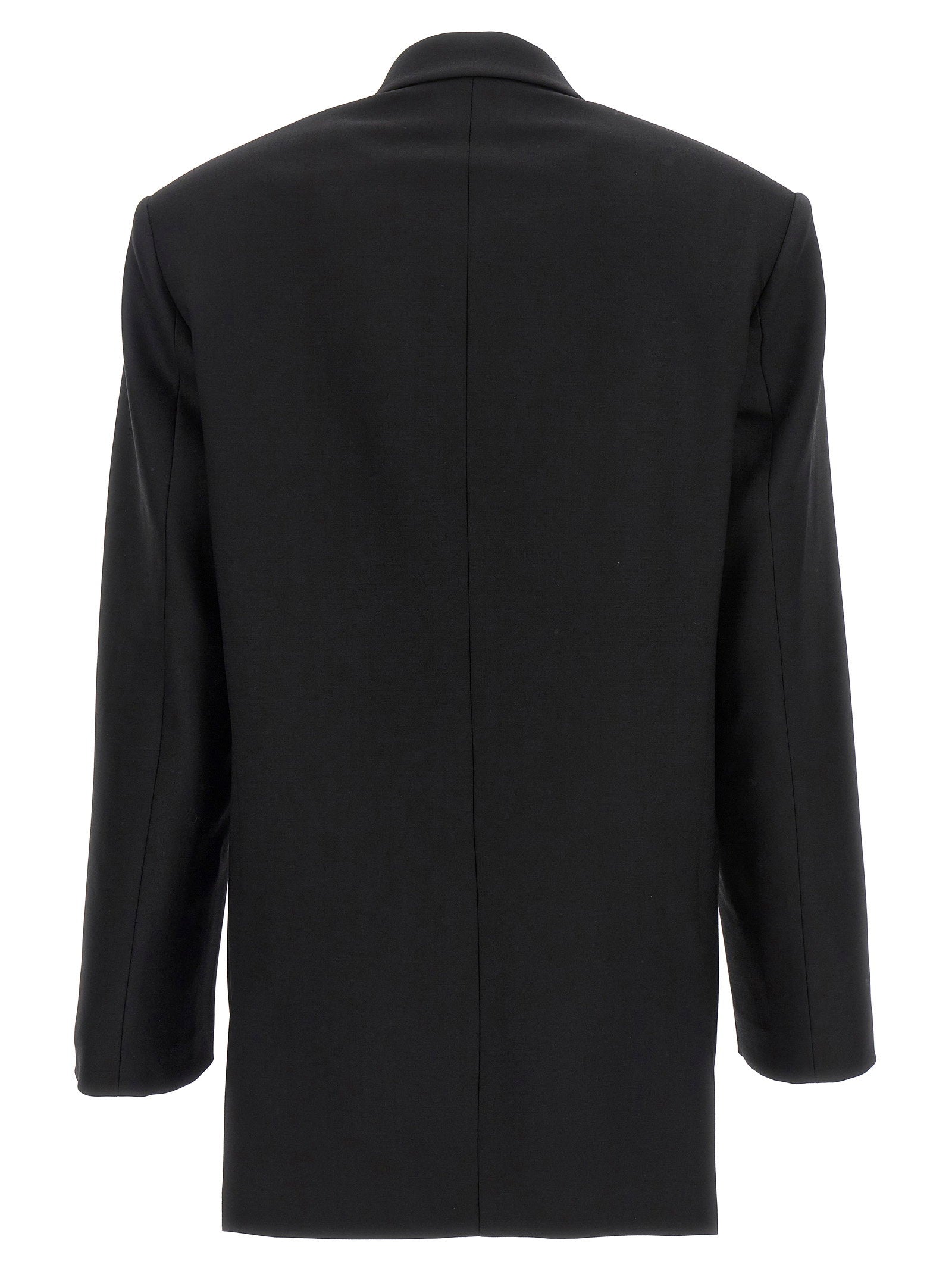 David Koma Tailored Tuxedo Blazer – 97% wool 3% elastane - view 2