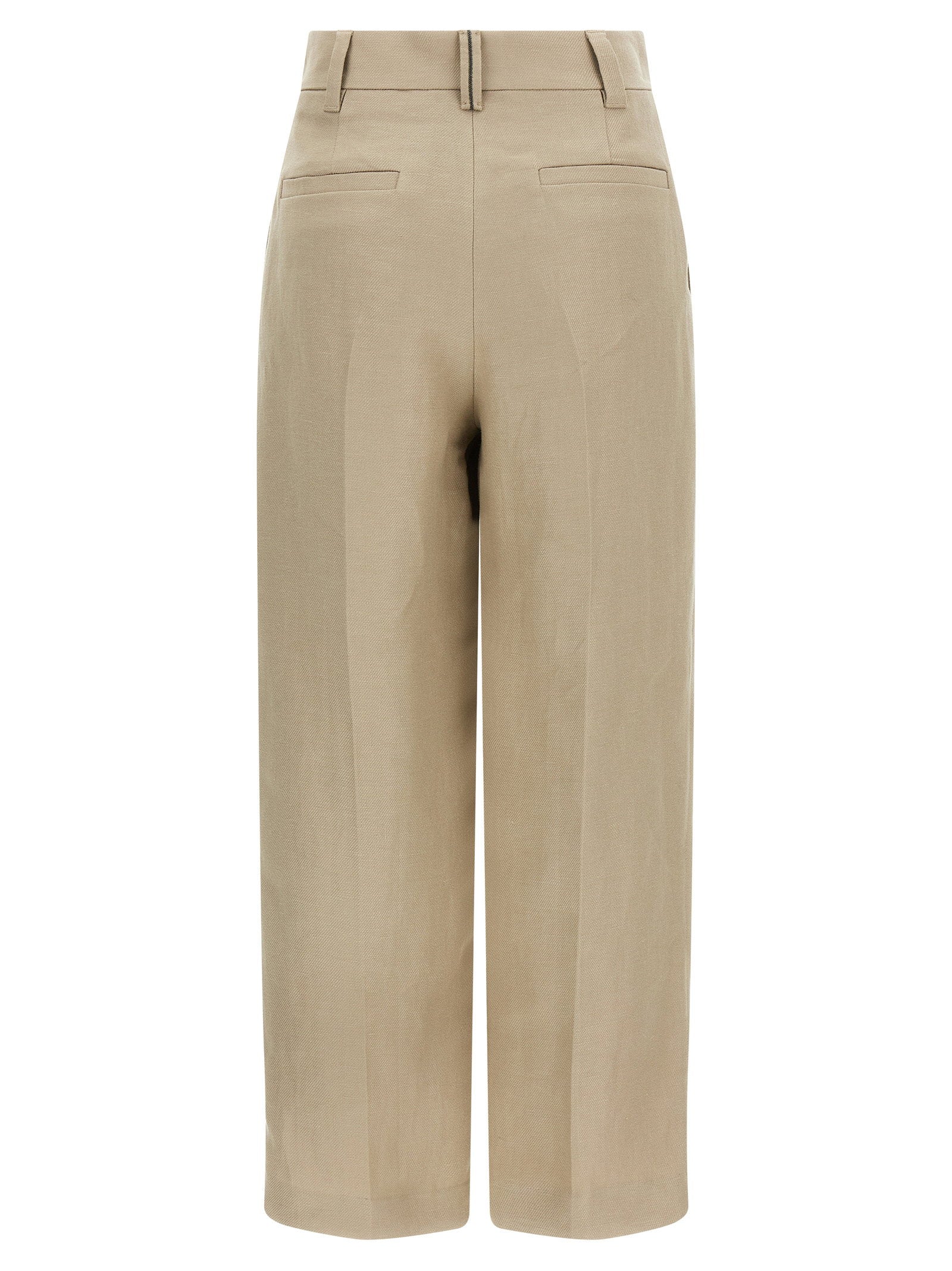 Brunello Cucinelli Linen Trousers – 100% linen - view 2