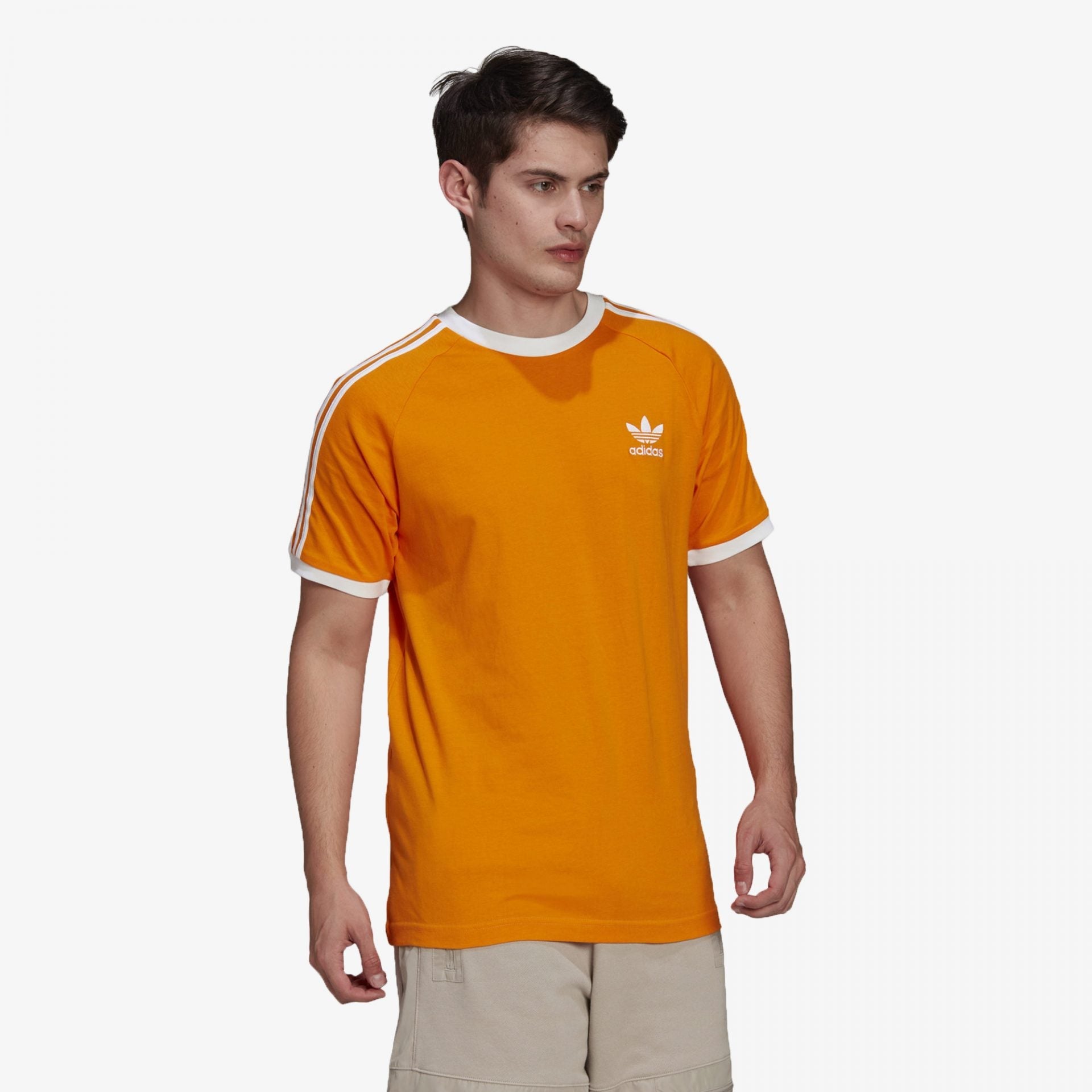 Adidas Originals | ADICOLOR CLASSICS 3-STRIPES T-SHIRT { BRIGHT ORANGE