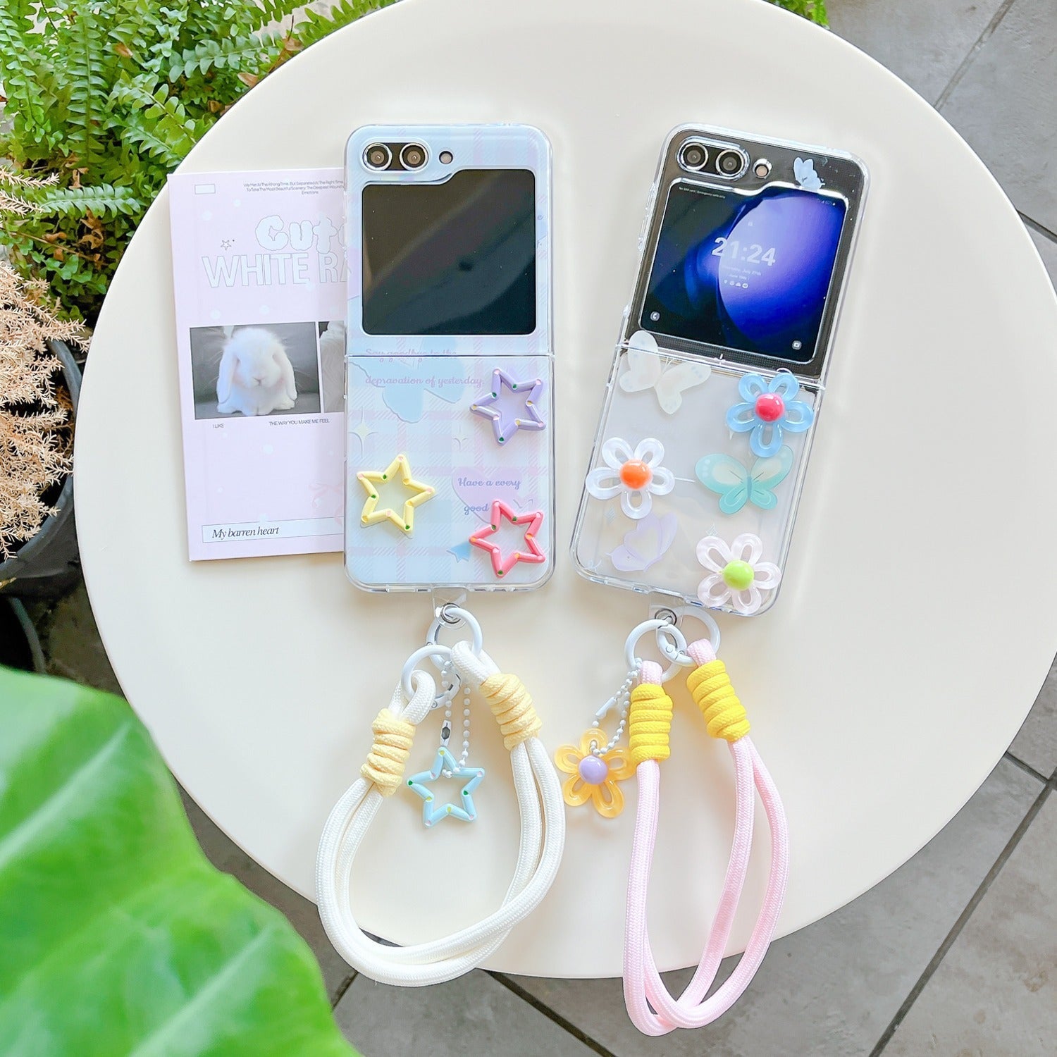 Peeperly Cosmic Flora Star and Flower Design Case - Samsung