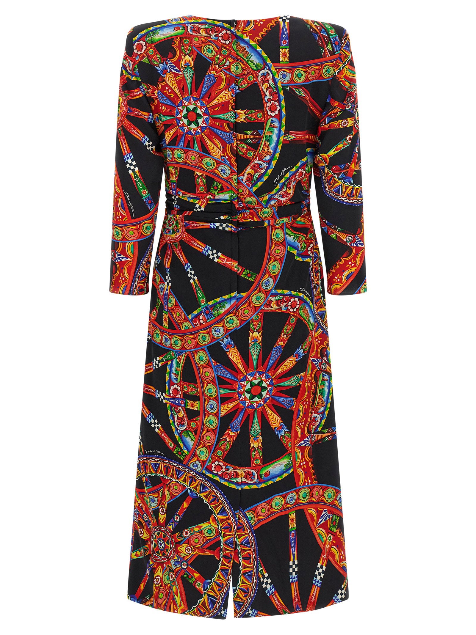 Dolce & Gabbana Carretto Dress – 89% silk, 11% elastane - view 2