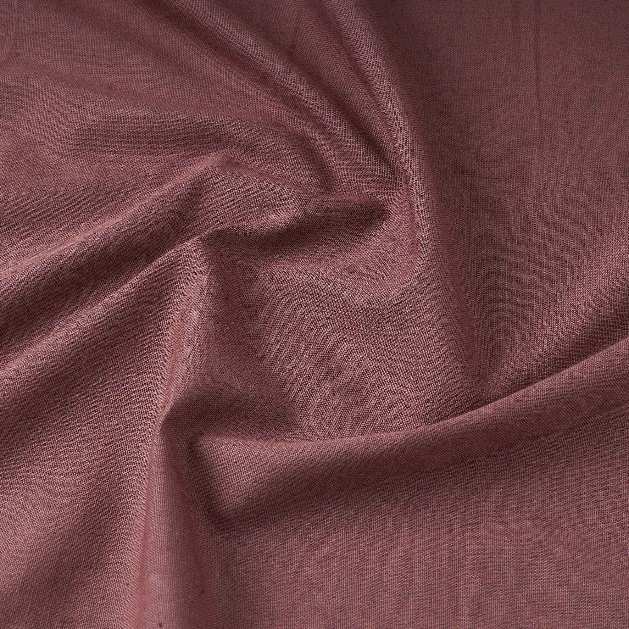 ITOKRI CRAFTS INITIATIVE Brown - Prewashed Plain Dyed Flex Cotton Fabric - view 3