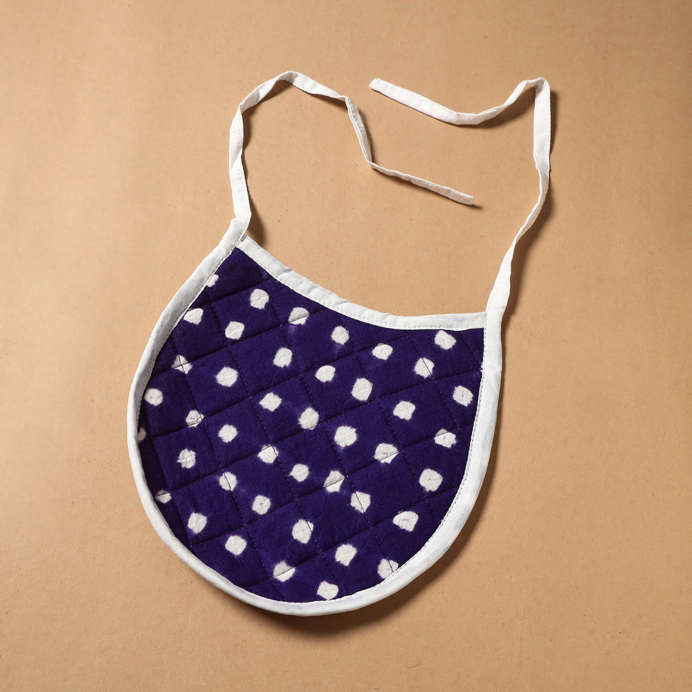 JALPARI Bandhani Tie-Dye Cotton Baby Bib