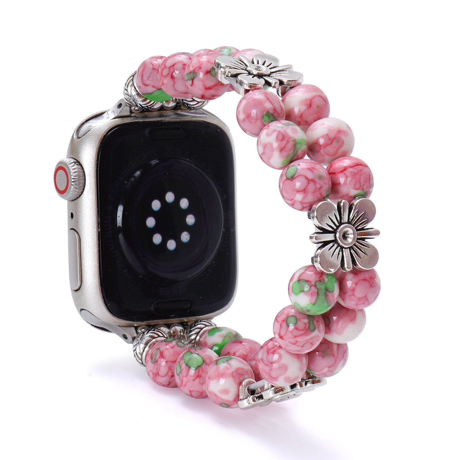 Peeperly Artisanal Beaded Harmony Bracelet for Apple Watch