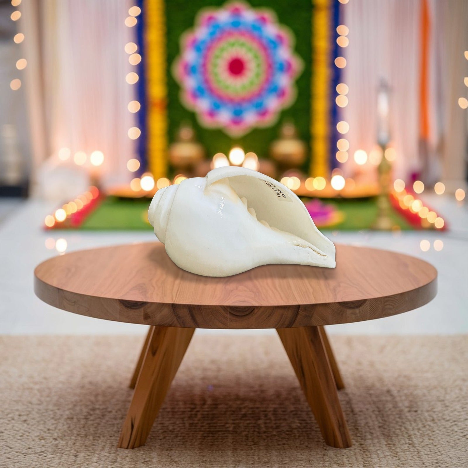 Gemsmantra Shankh - The Devine Baynavarti or Vaamvarti Shankh - Variant 1 - view 6