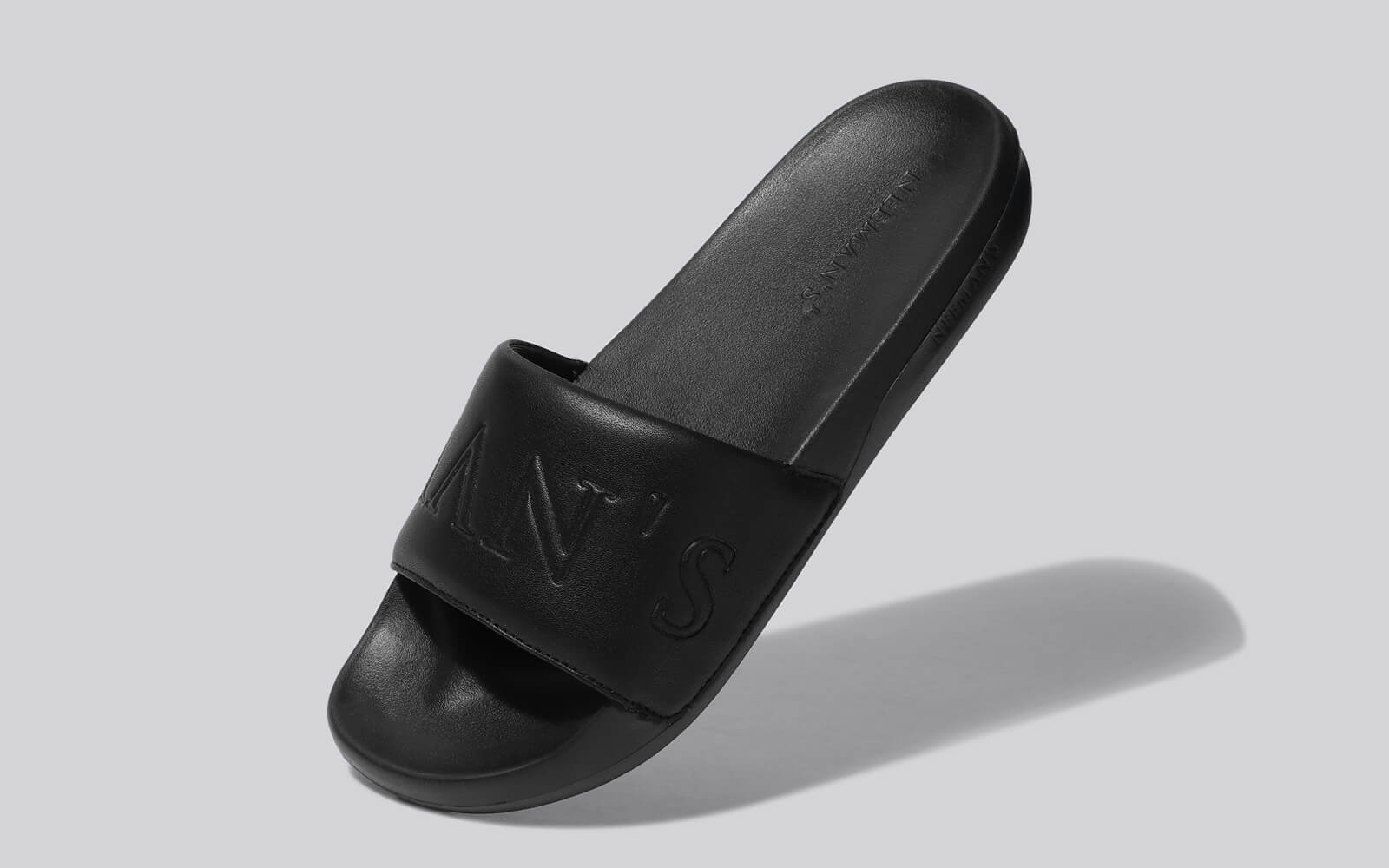 Neeman's Cushy Slides : Black