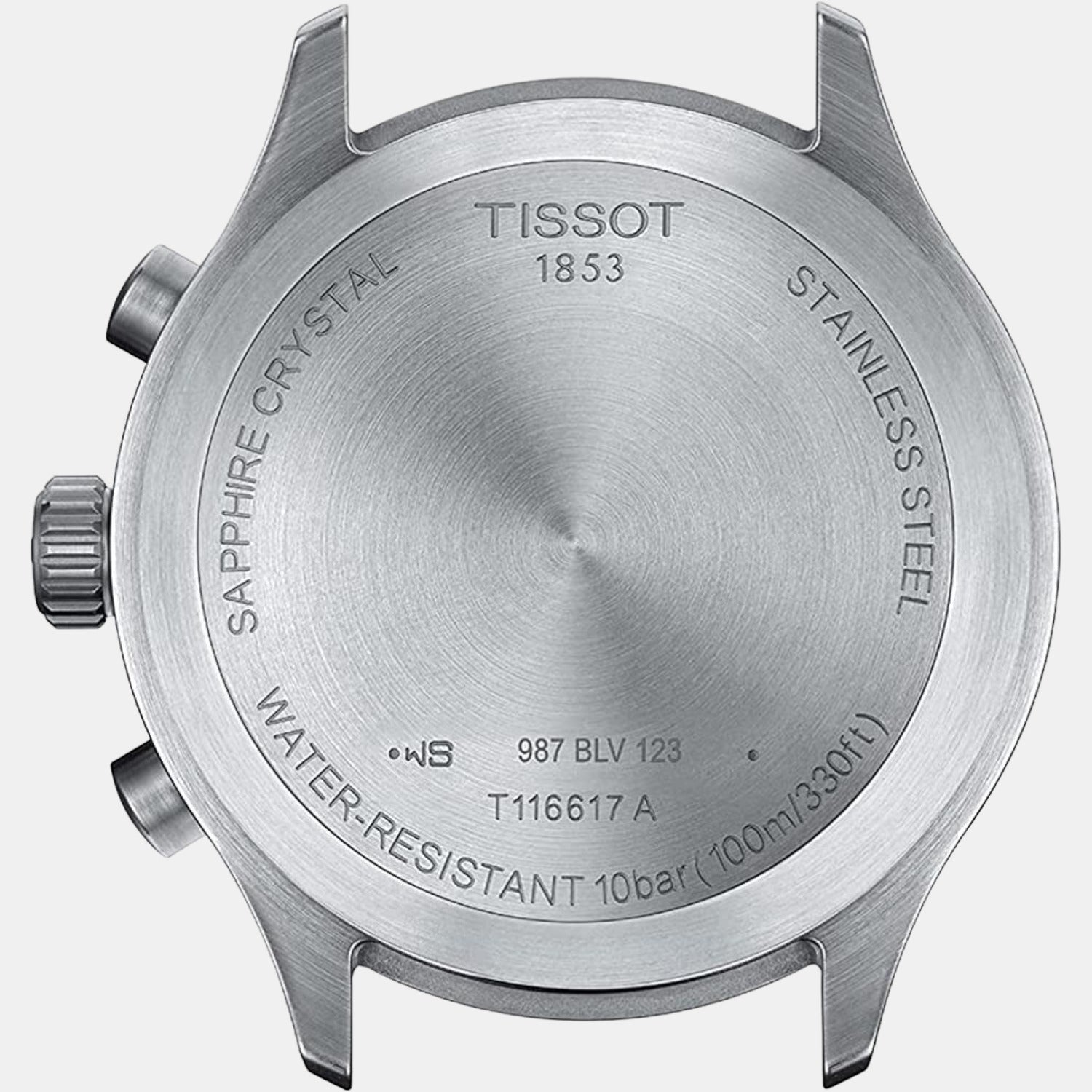 Tissot Chrono Xl Vintage Men Blue Chronograph Leather Watch T1166171604200 - view 3