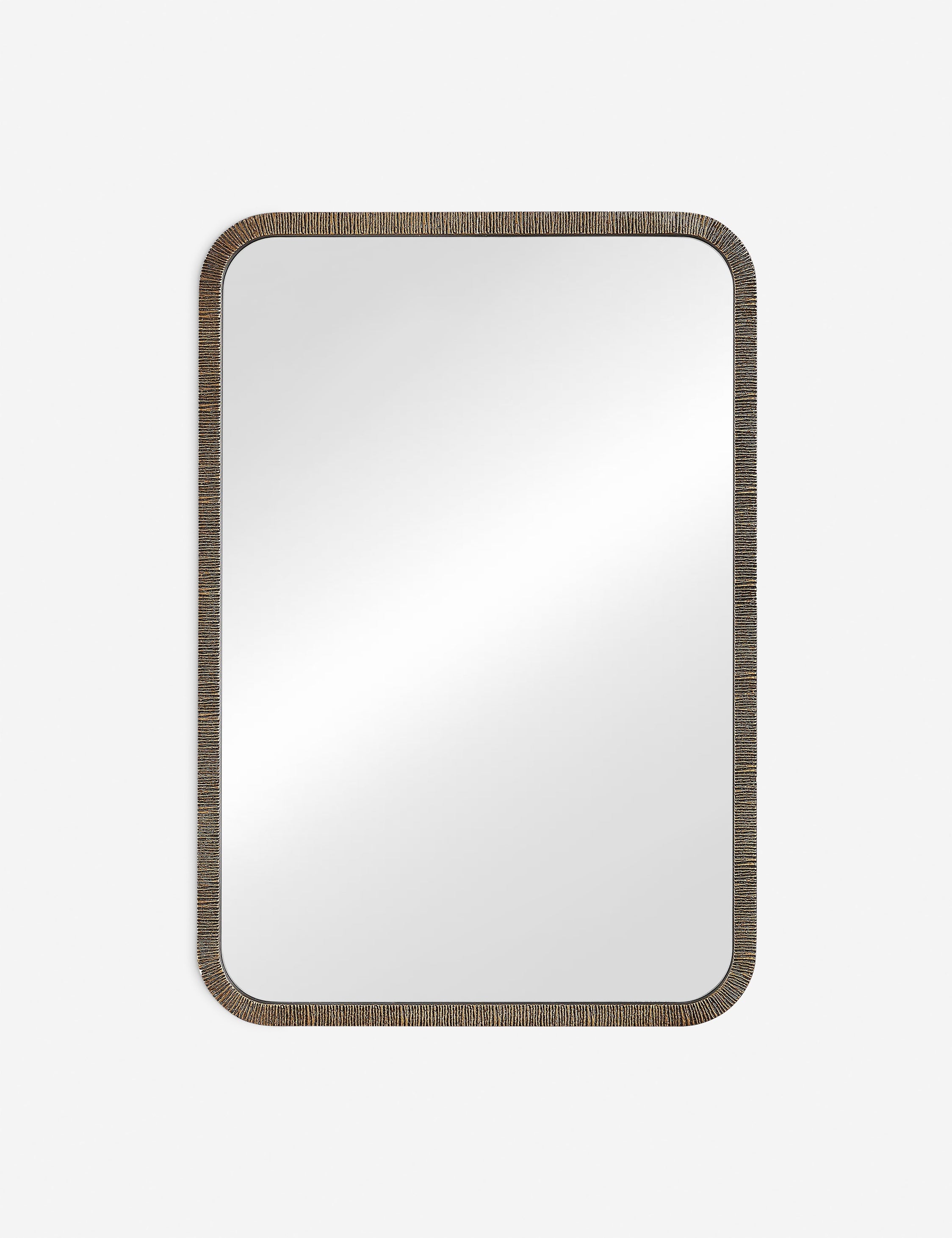 Lulu and Georgia Emley Mirror – Brass