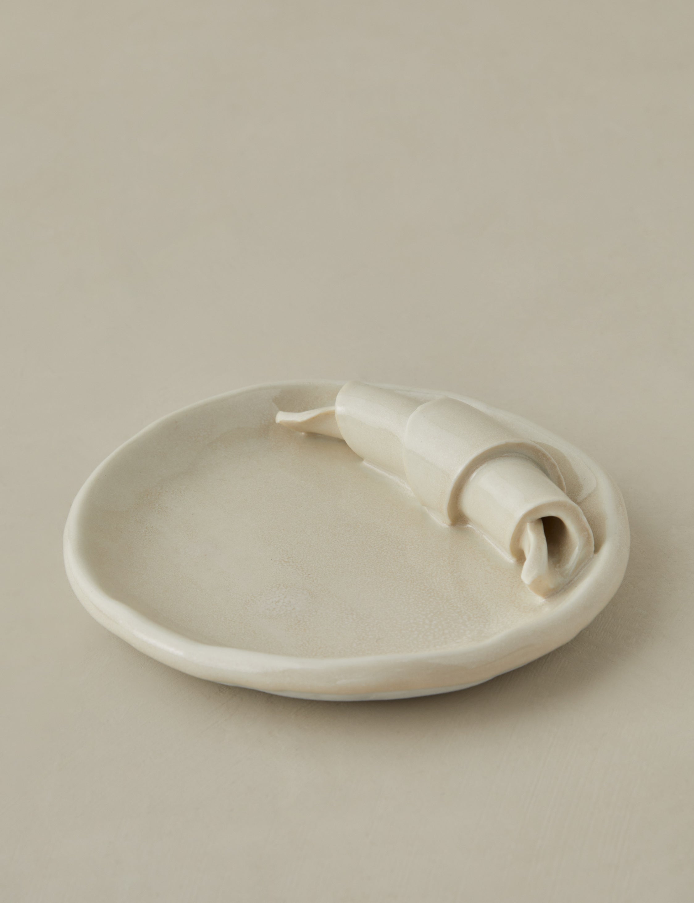 Lulu and Georgia Croissant Ring Dish by Stephanie Dawn Matthias - view 2