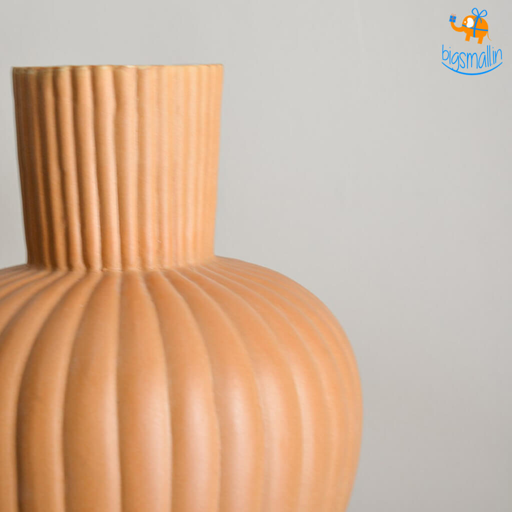 Hollyhock Victorian Ceramic Vase - view 14