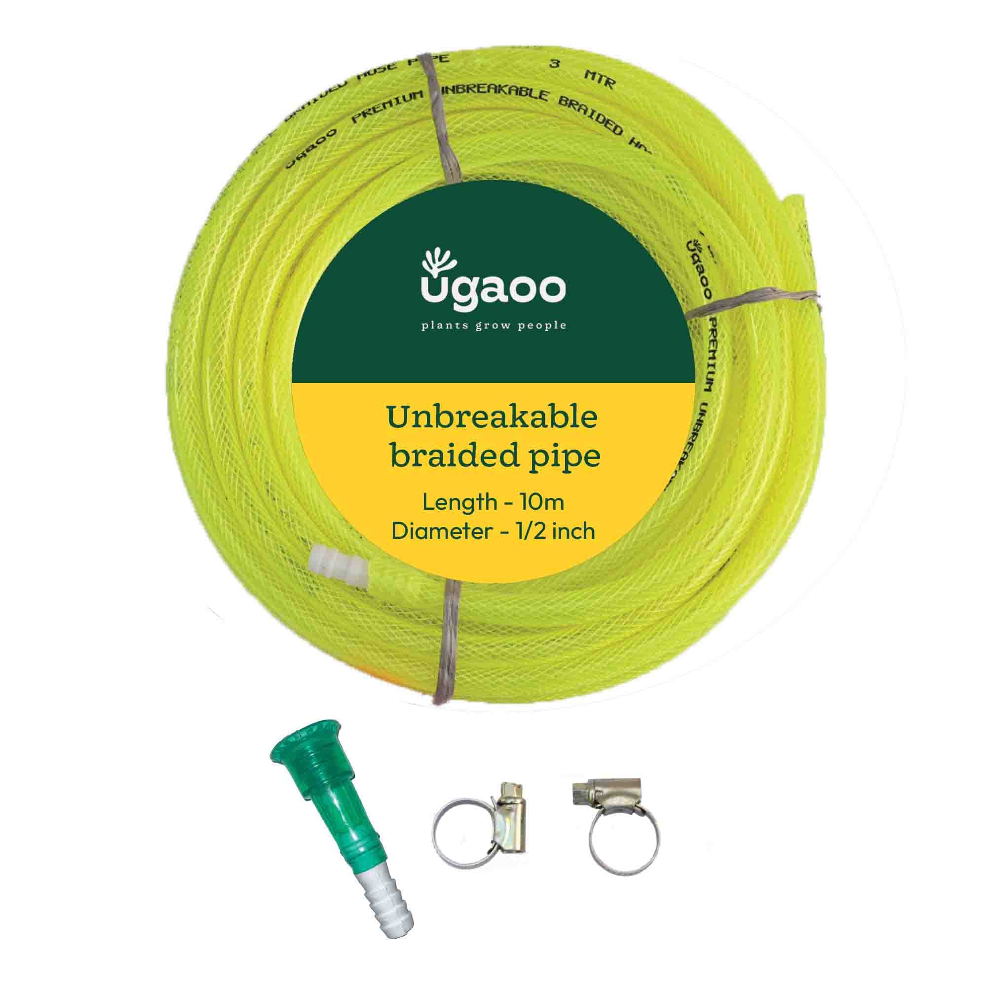 Ugaoo PVC Unbreakable Hose Pipe For Garden