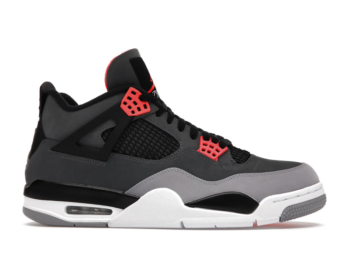 Nike Air Jordan 4 'Infrared' – Gray