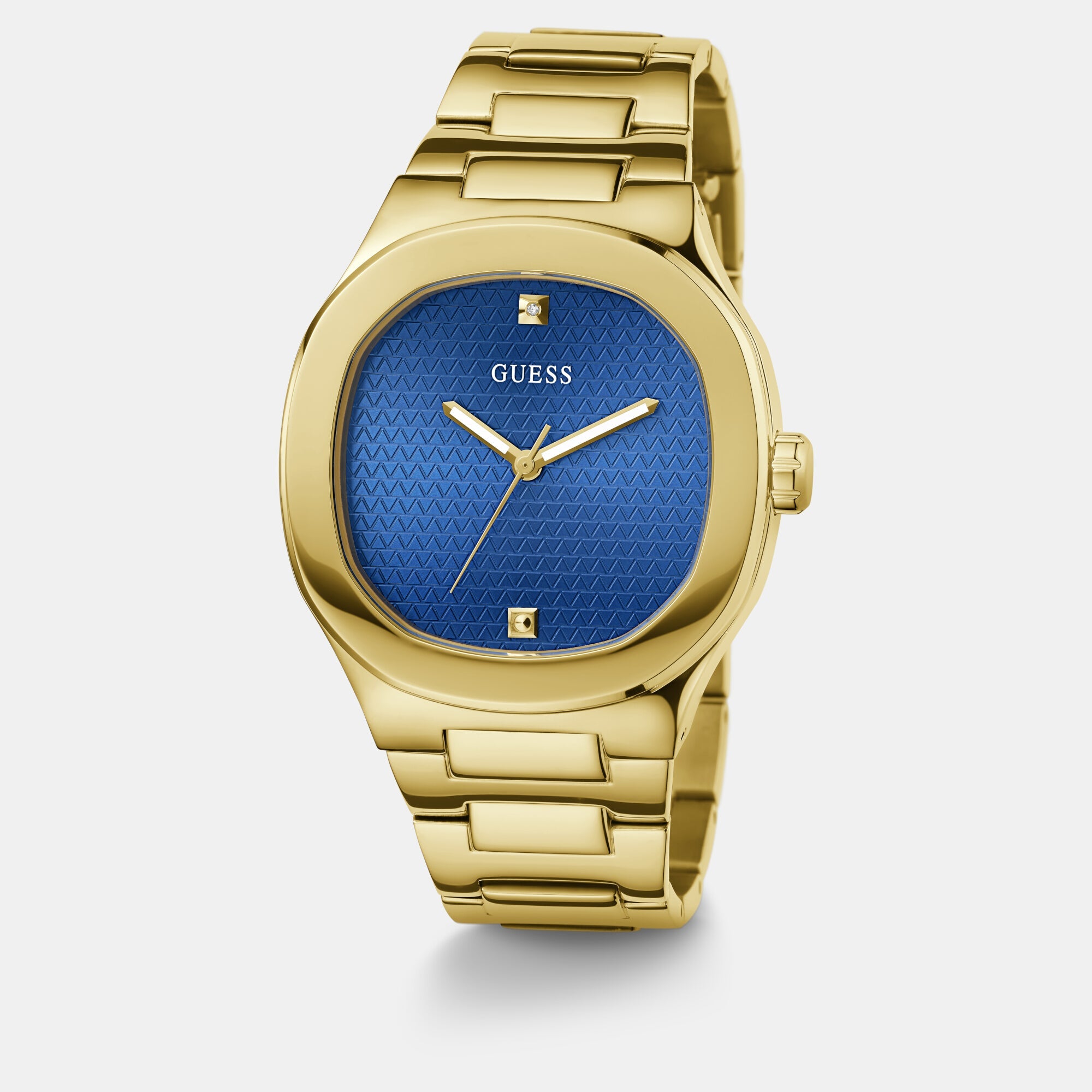Guess Headline Men Quartz Blue Dial Analog Stainless Steel Watch GW0662G2 - view 2