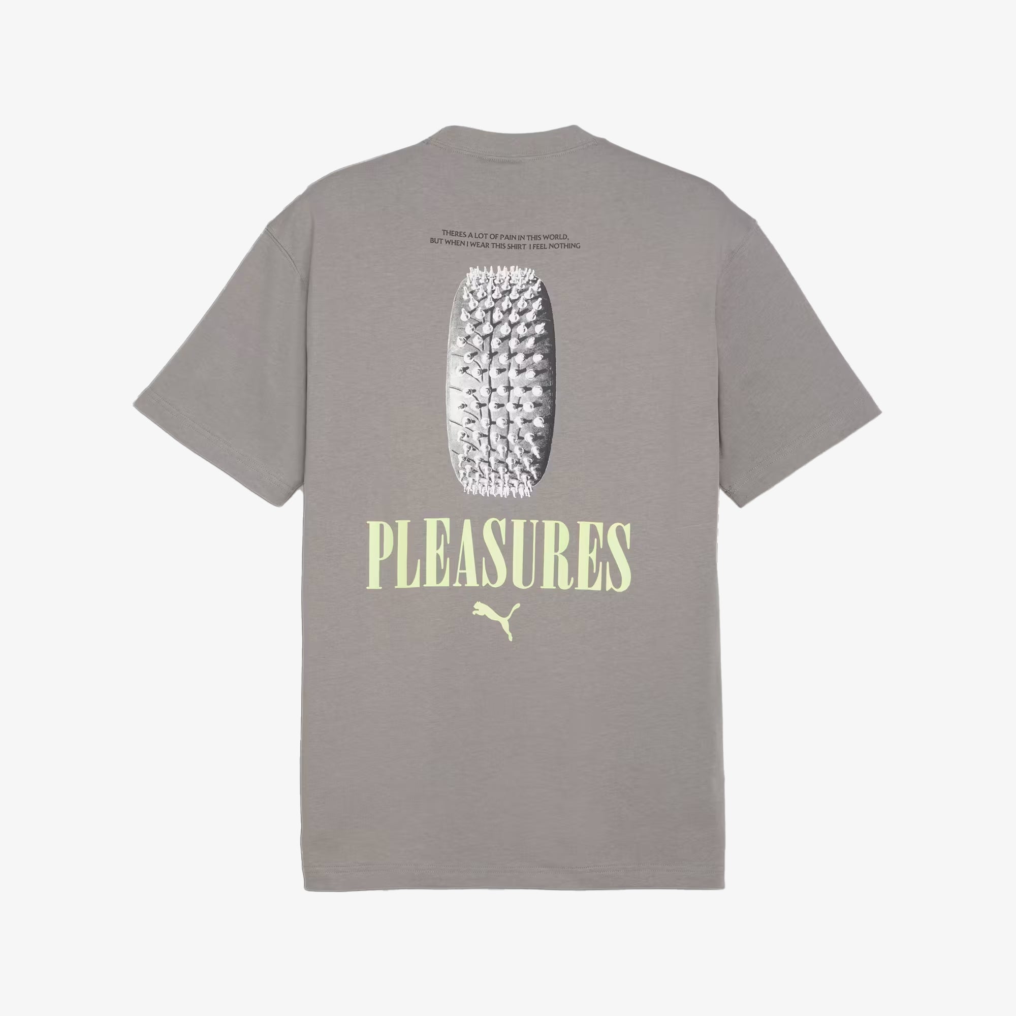 Puma | x PLEASURES GRAPHIC TEE { STORMY SLATE - view 4