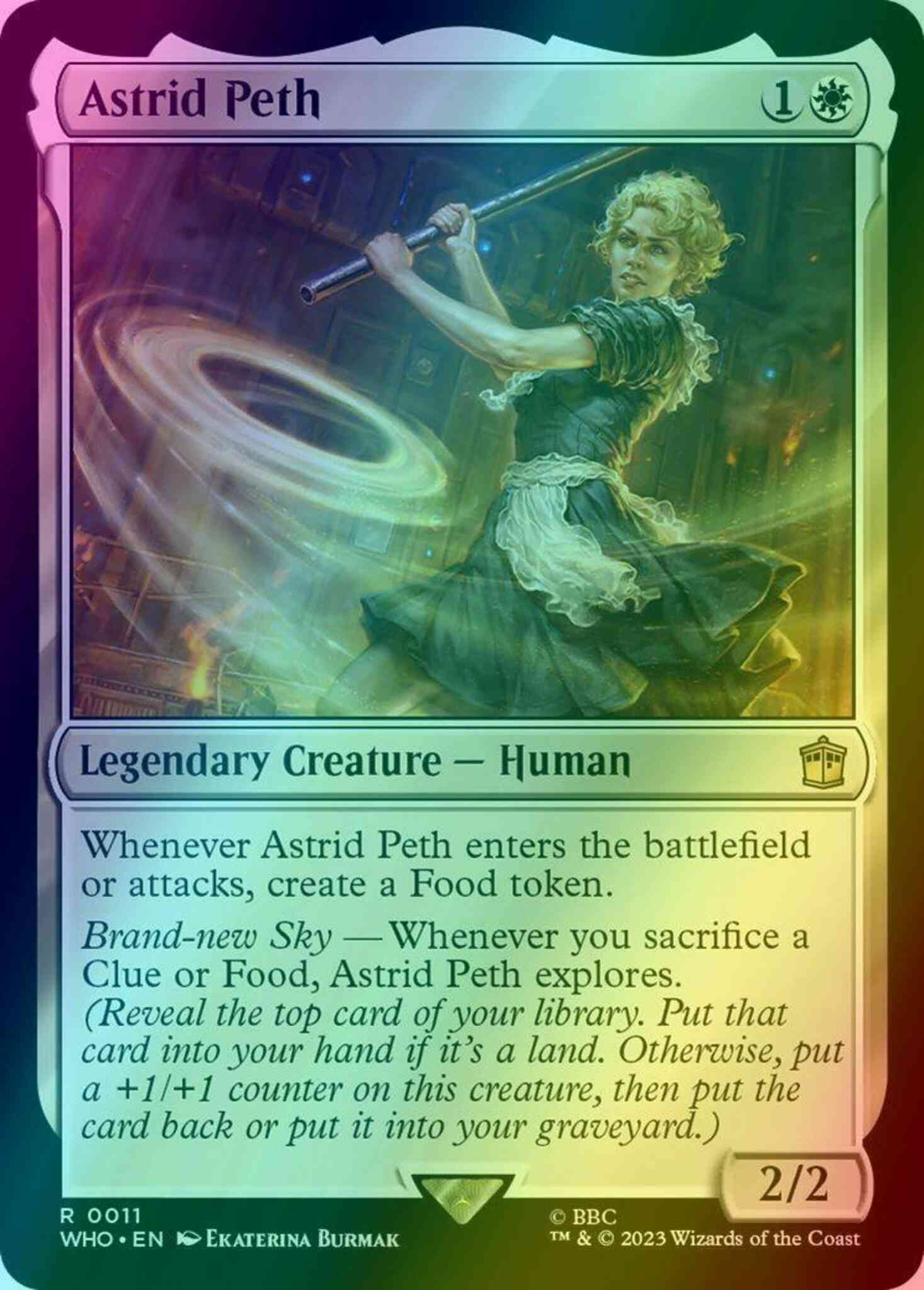 Astrid peth 11 – Magic Astrid Peth [11] [Universes Beyond: Doctor Who] [Foil]