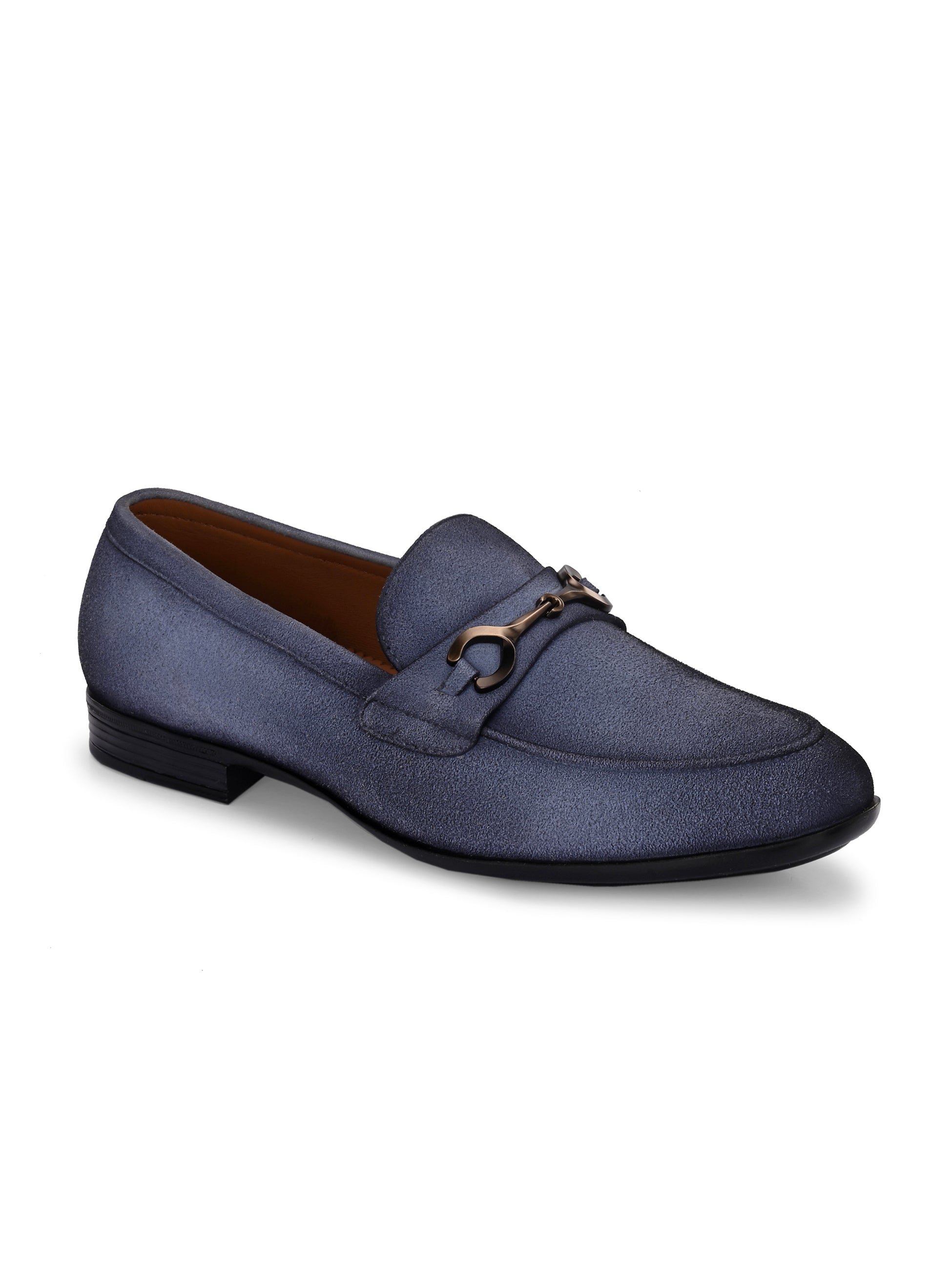 Stardust Buckled Loafers by Aspeerio - view 6