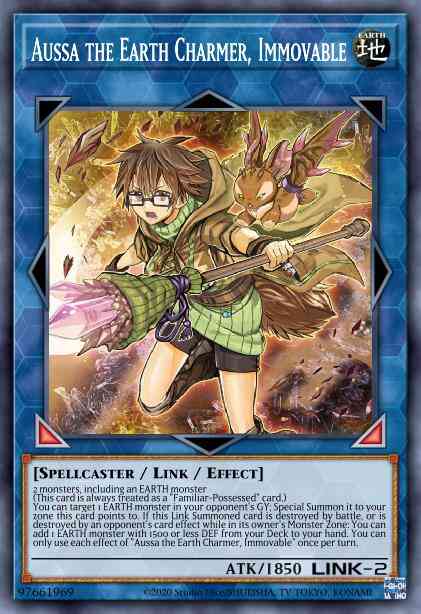 Yu-Gi-Oh! Aussa the Earth Charmer, Immovable - IGAS-EN048 - Rare - Unlimited