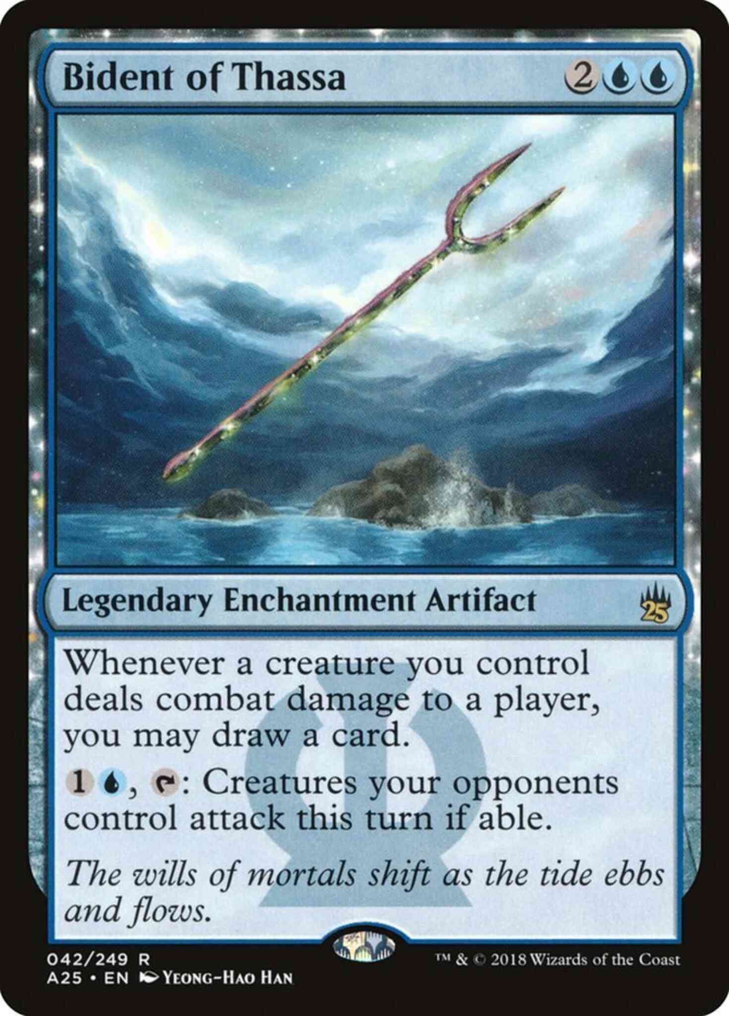 Magic Bident of Thassa [42] [Masters 25] [Non-Foil]