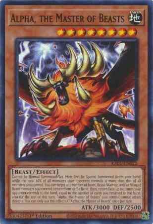 Alpha the master – Yu-Gi-Oh! Alpha, the Master of Beasts - RA01-EN022 - Ultra Rare - 1st Edition
