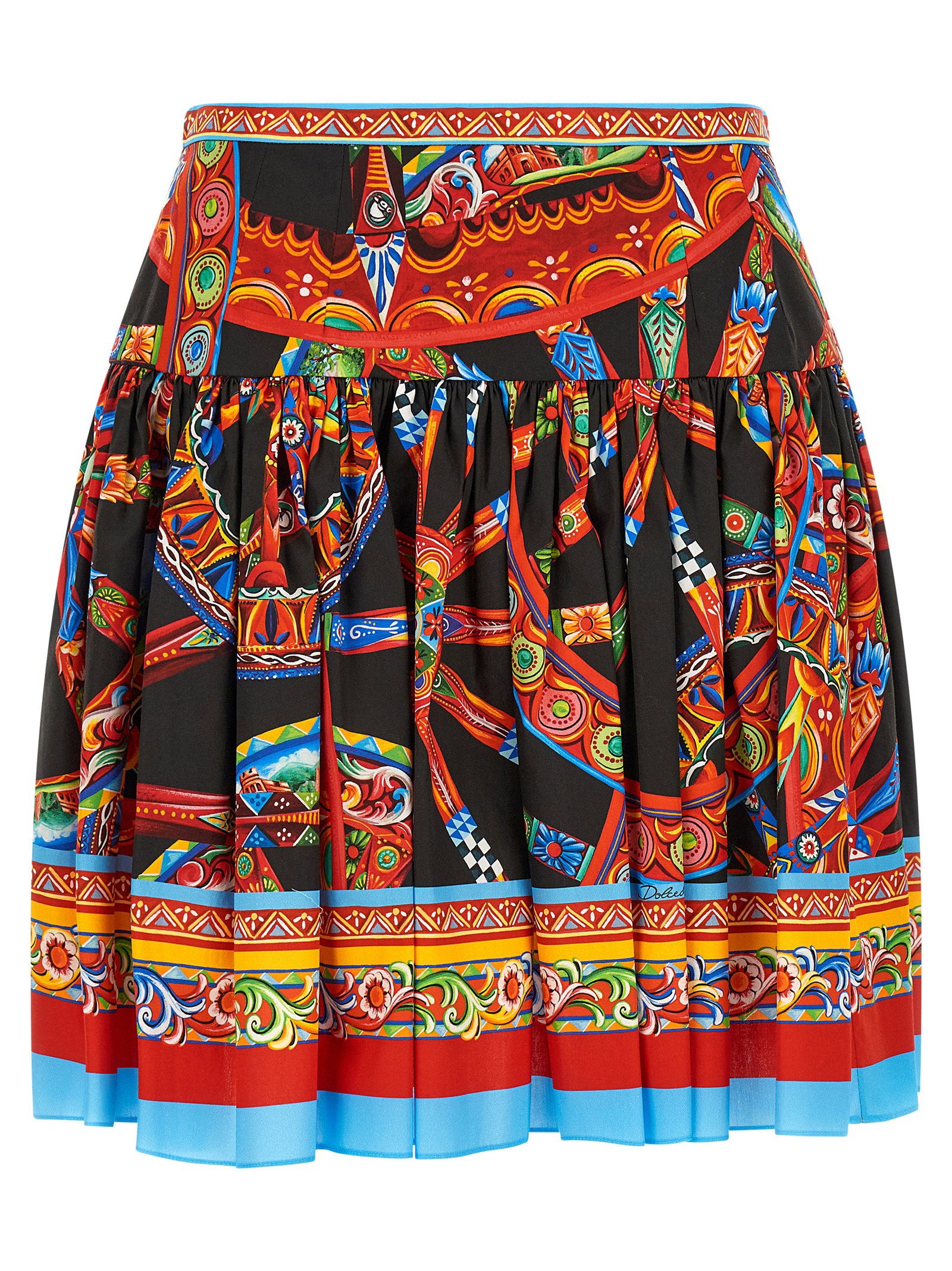 Dolce & Gabbana Carretto Skirt – 100% cotton