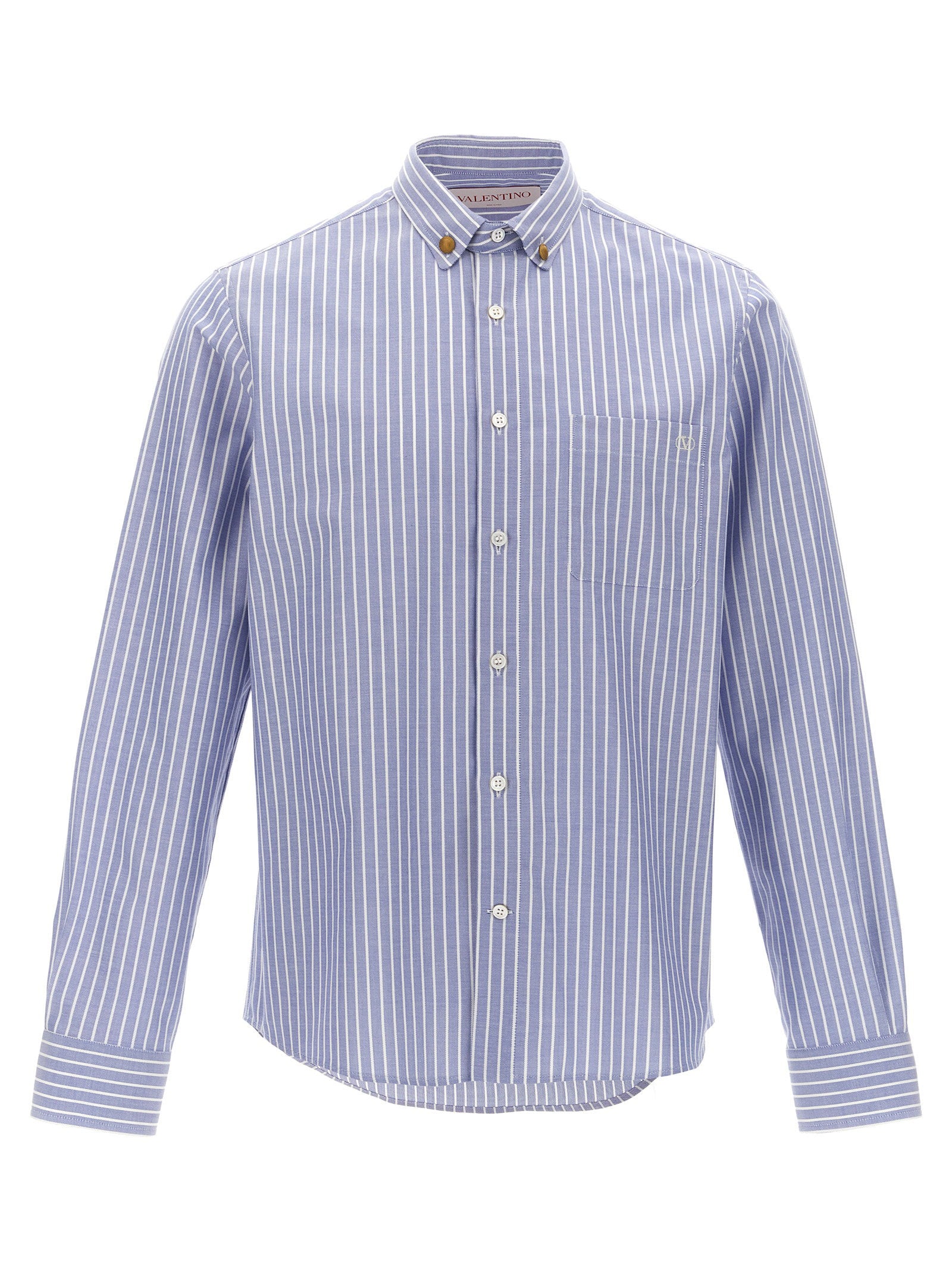 Valentino Garavani Striped Shirt – 100% cotton