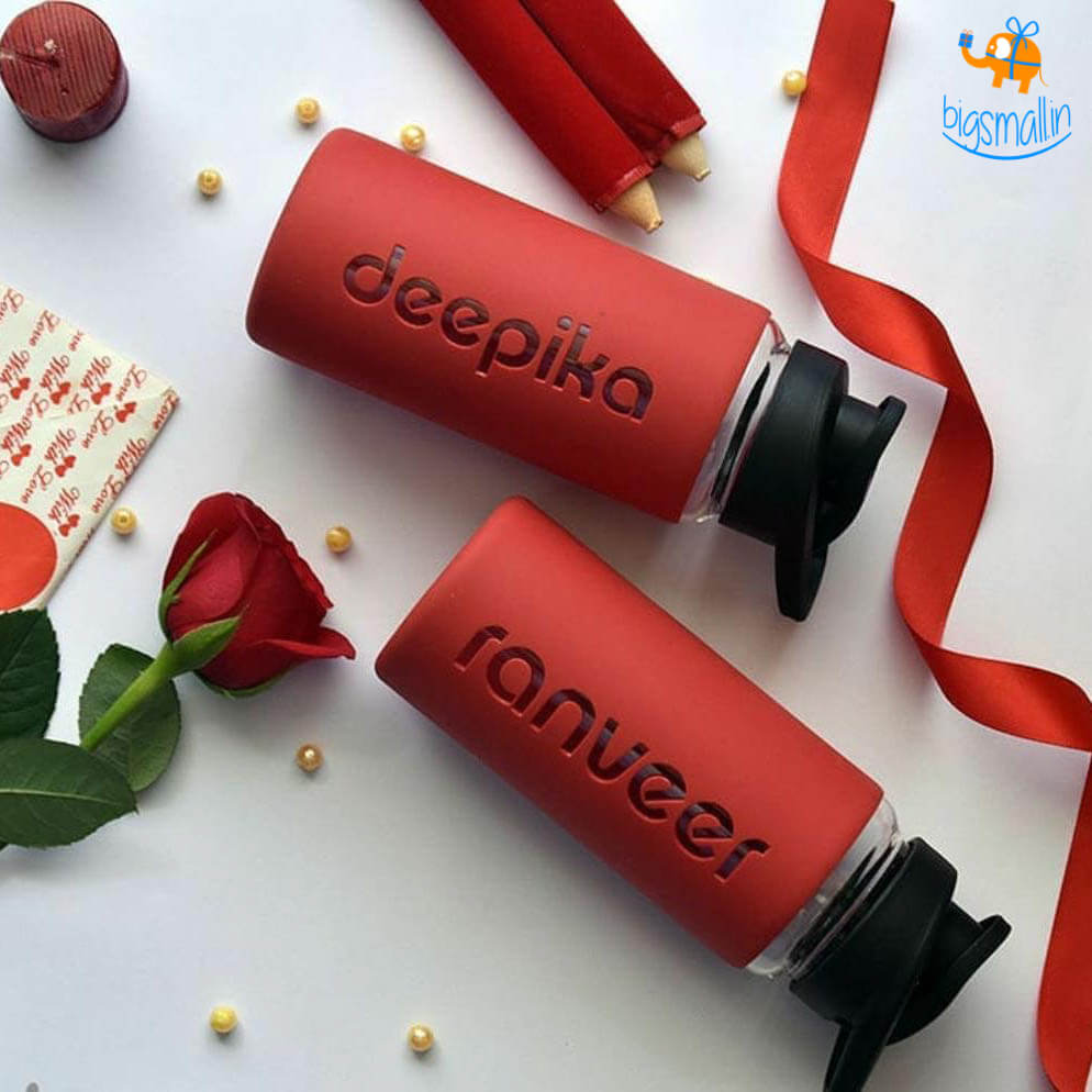 Myreon Personalized Name Glass Bottle | COD Not Available - view 9