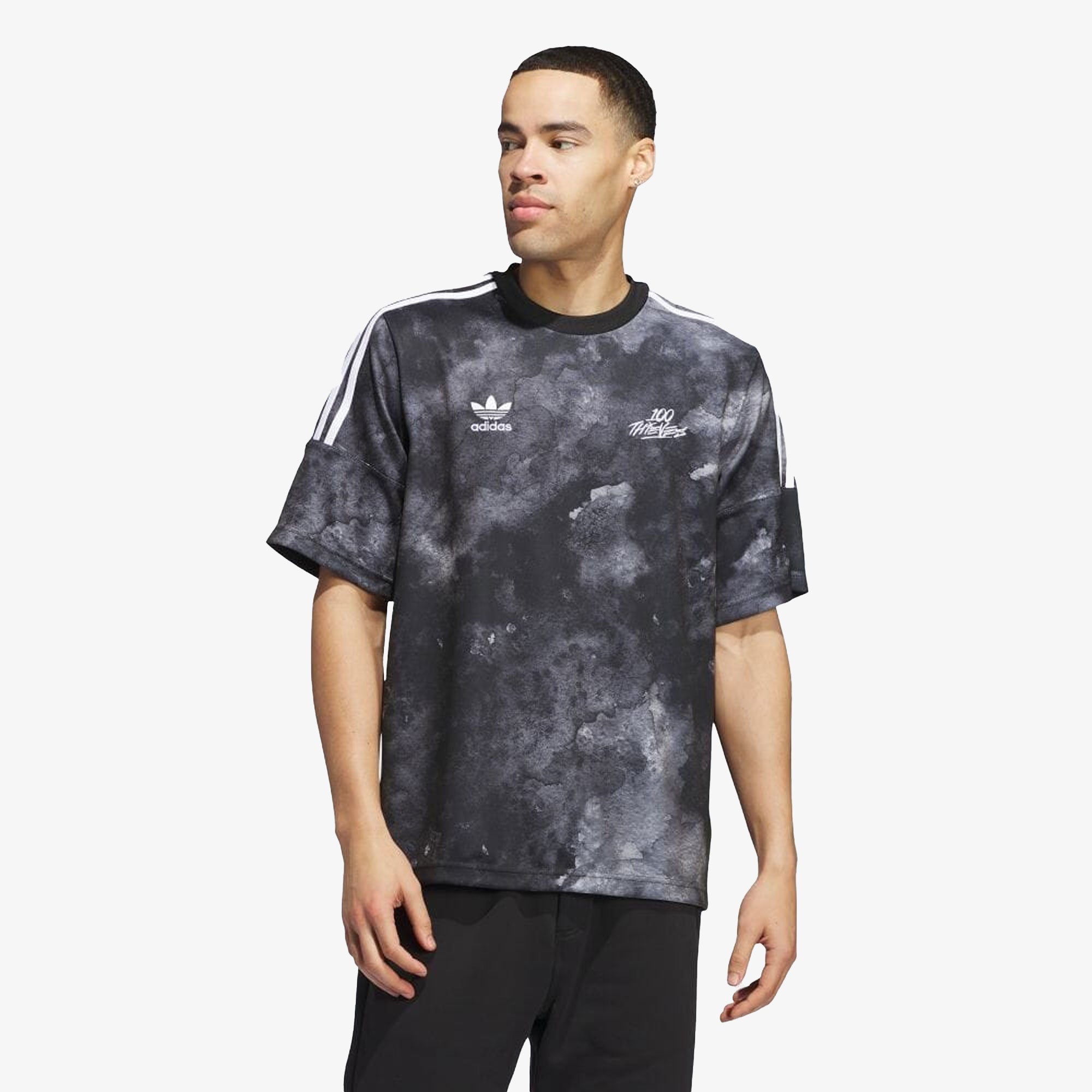 Adidas Originals | 100 THIEVES JERSEY { BLACK
