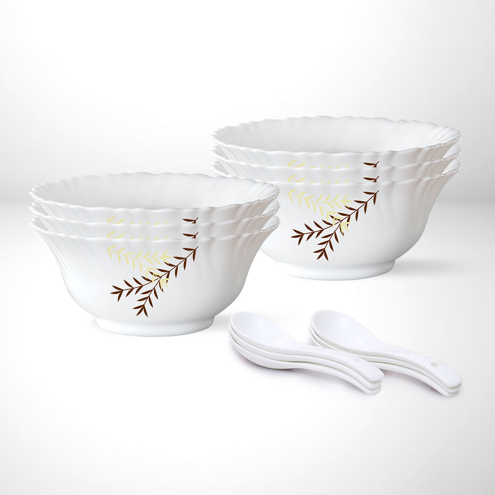 My Borosil Larah by Borosil Oak Soup Bowl w Spoon