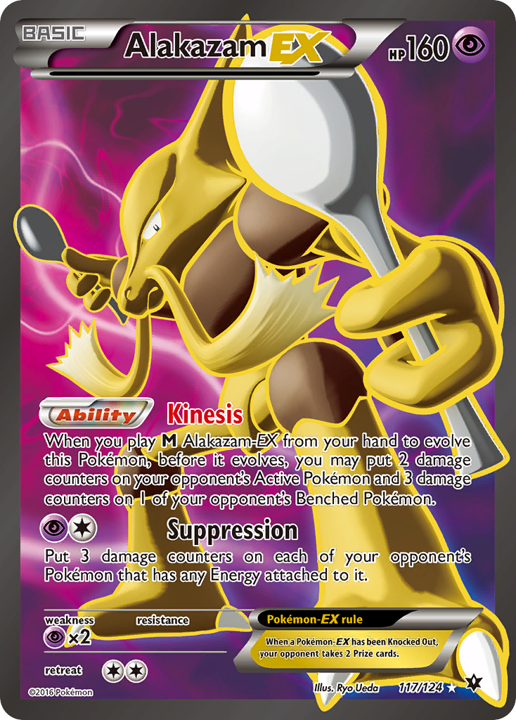 Rare ultra xy10-117 – Pokémon Alakazam-EX - 117/124 - Rare Ultra [xy10-117] [Ultra] - Alakazam-EX - 117/124 - Rare Ultra