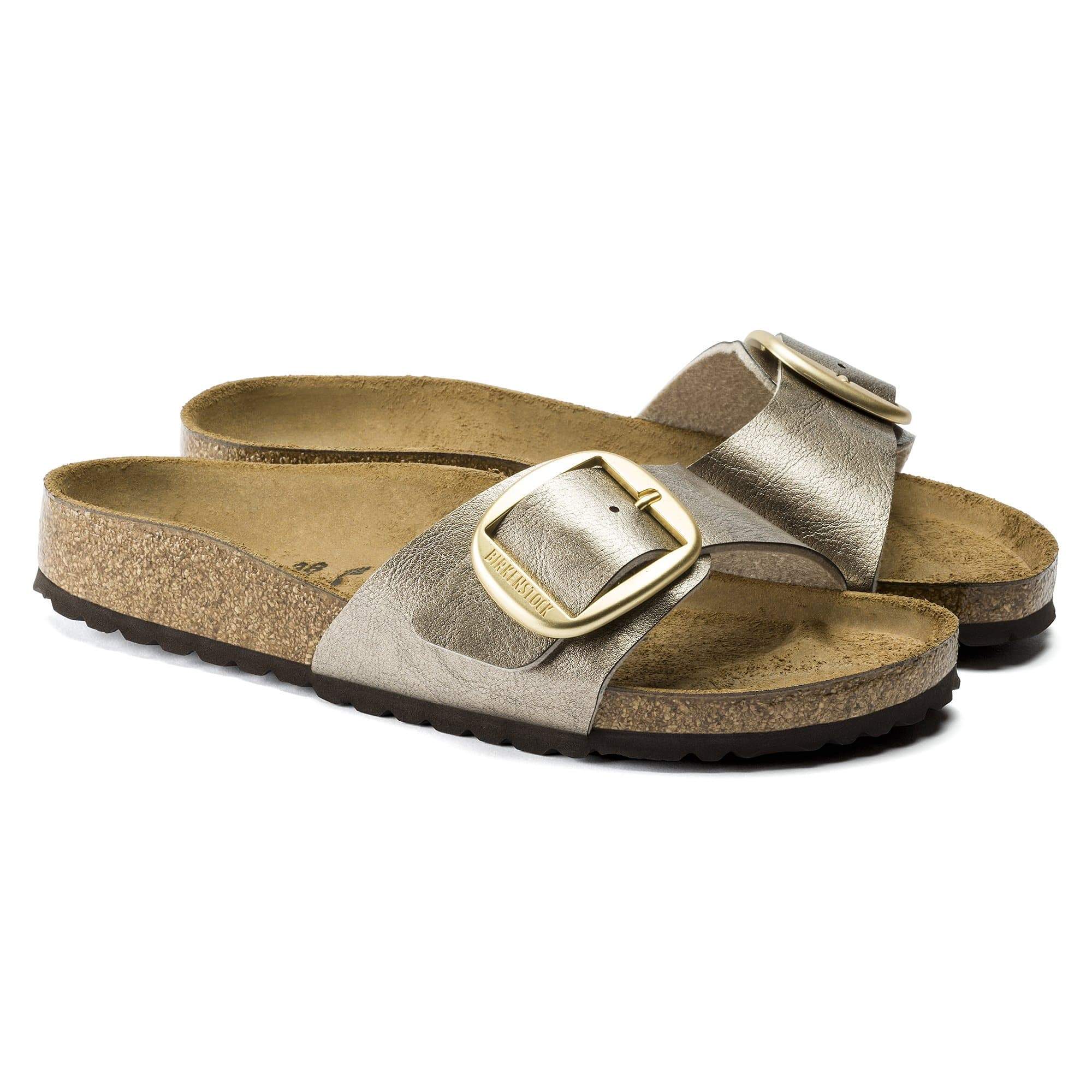 Birkenstock Madrid Big Buckle Birko-Flor – Brown Brown/Graceful Taupe - view 2