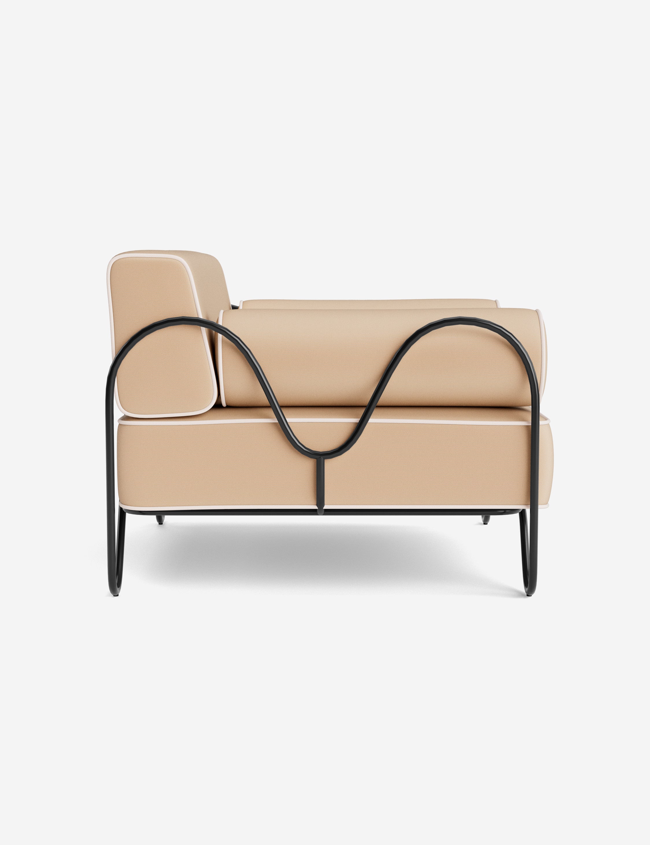Lulu and Georgia Peggy Outdoor Accent Chair Cushion by Sarah Sherman Samuel - view 47
