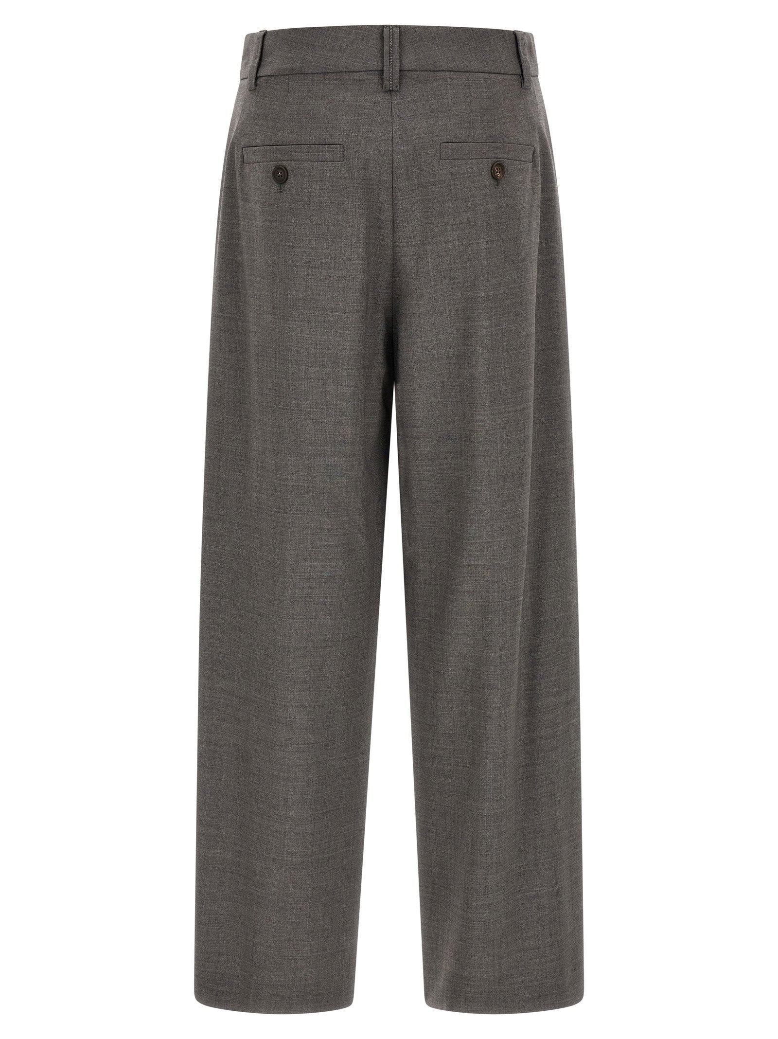 Brunello Cucinelli Wide Range Of Trousers – 75% wv, 23% pa, 2% ea - view 2