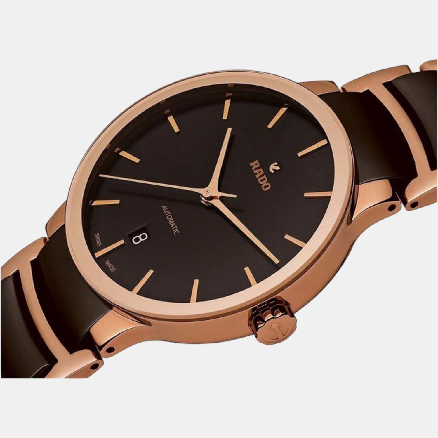 Rado Centrix Men Automatic Brown Dial Analog Stainless Steel Watch R30036302 - view 2