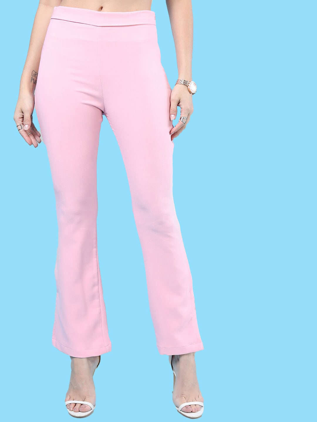Freehand By The Indian Garage Co Women Straight Leg Tapered Pants With Slit
