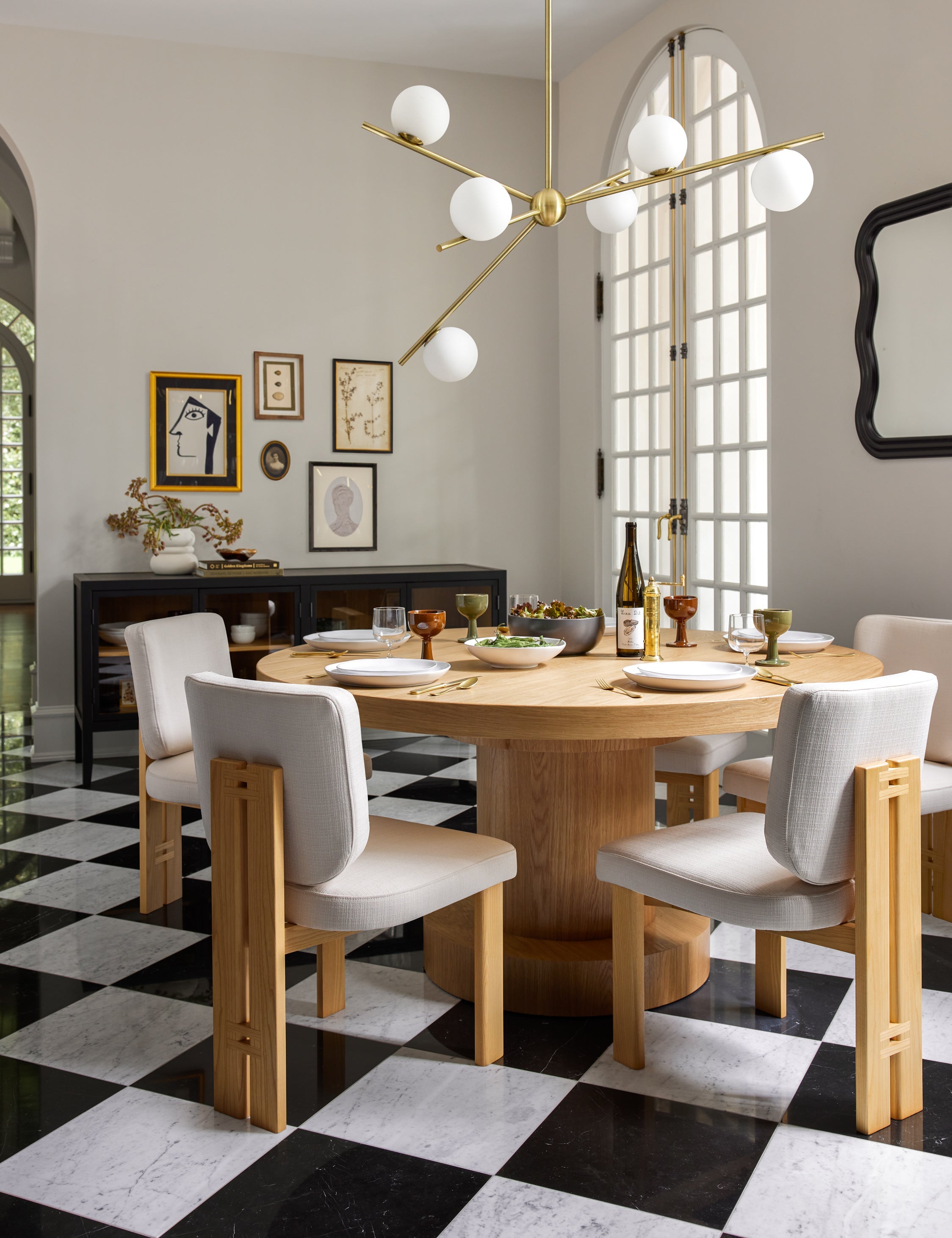 Lulu and Georgia Karine Round Dining Table – Natural - view 4