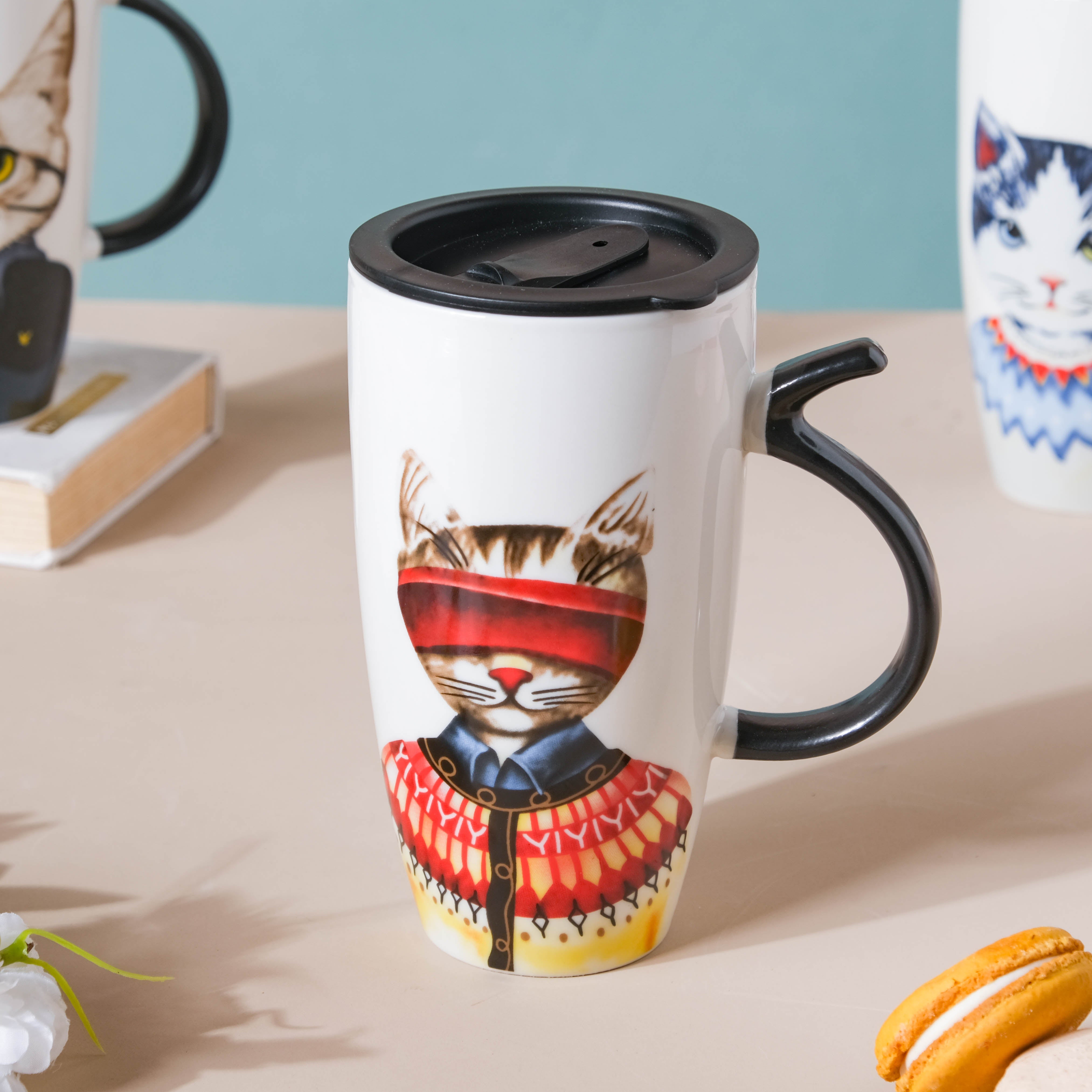 Nestasia Tall Cat Mug