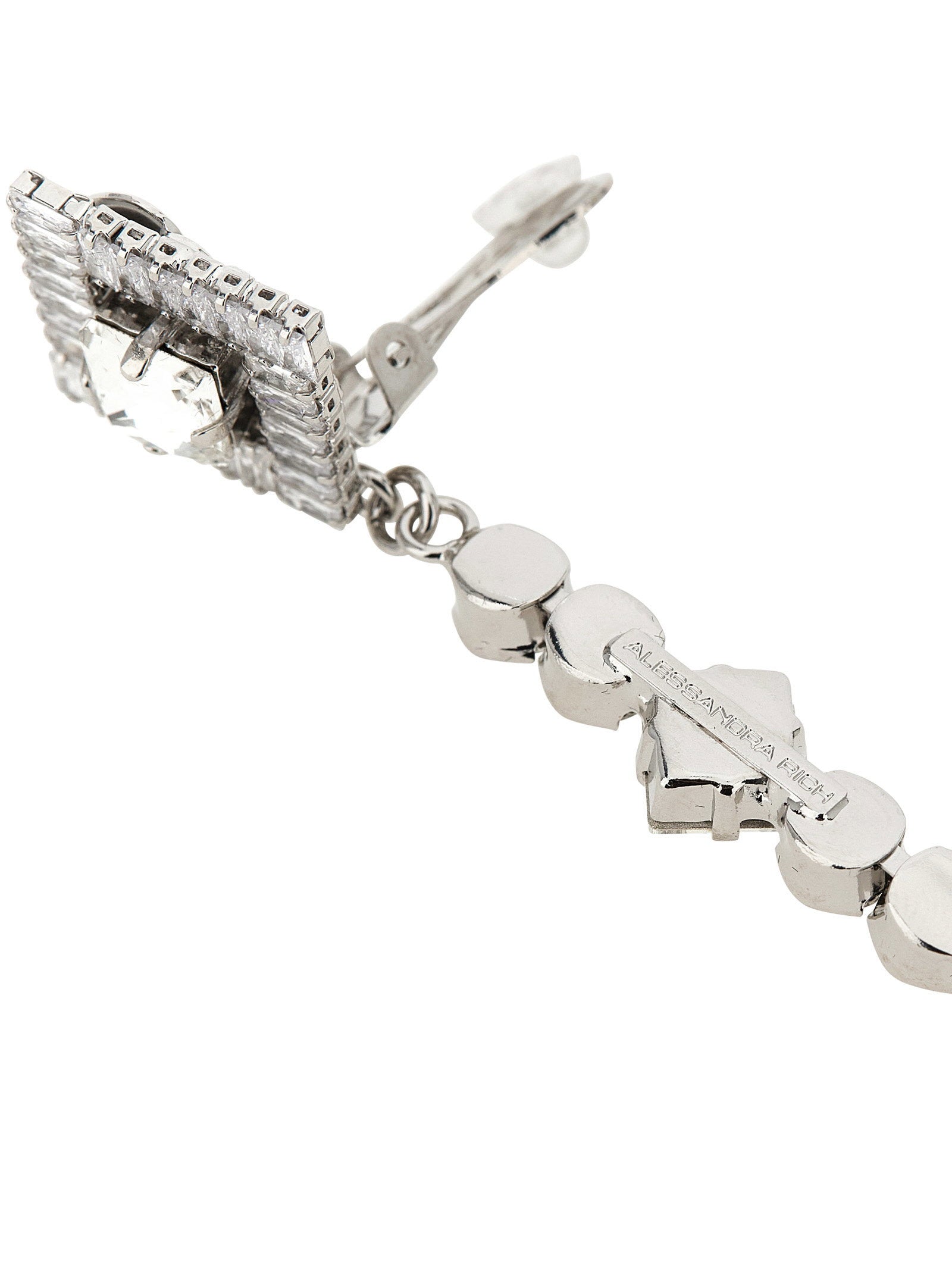 Alessandra Rich Pendant Earrings – 100% plastic - view 3