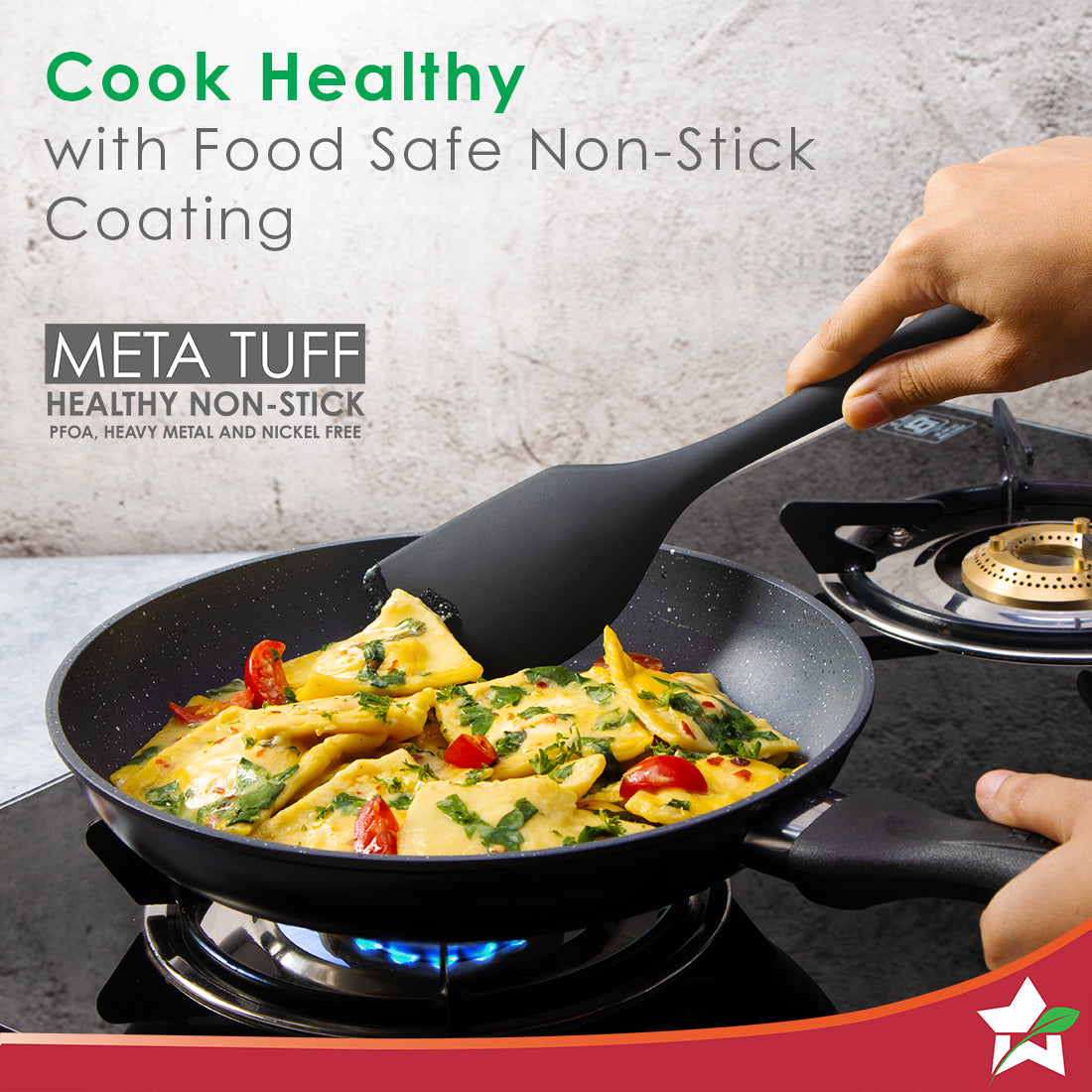 Wonderchef Duralite Die-Cast Non-Stick Pans 4 pcs Set - view 3