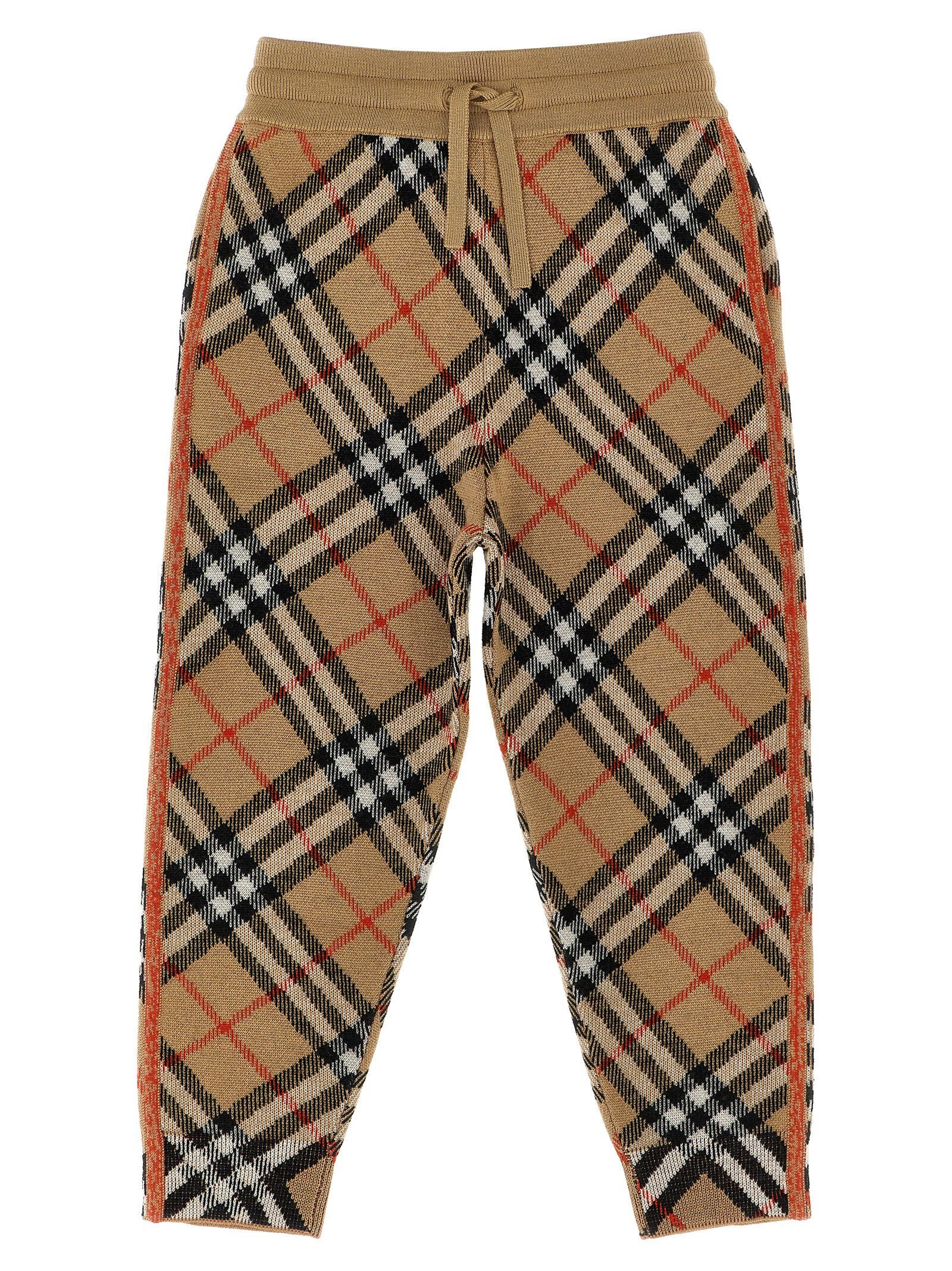 Burberry Gerard Bias Joggers – 100% wool