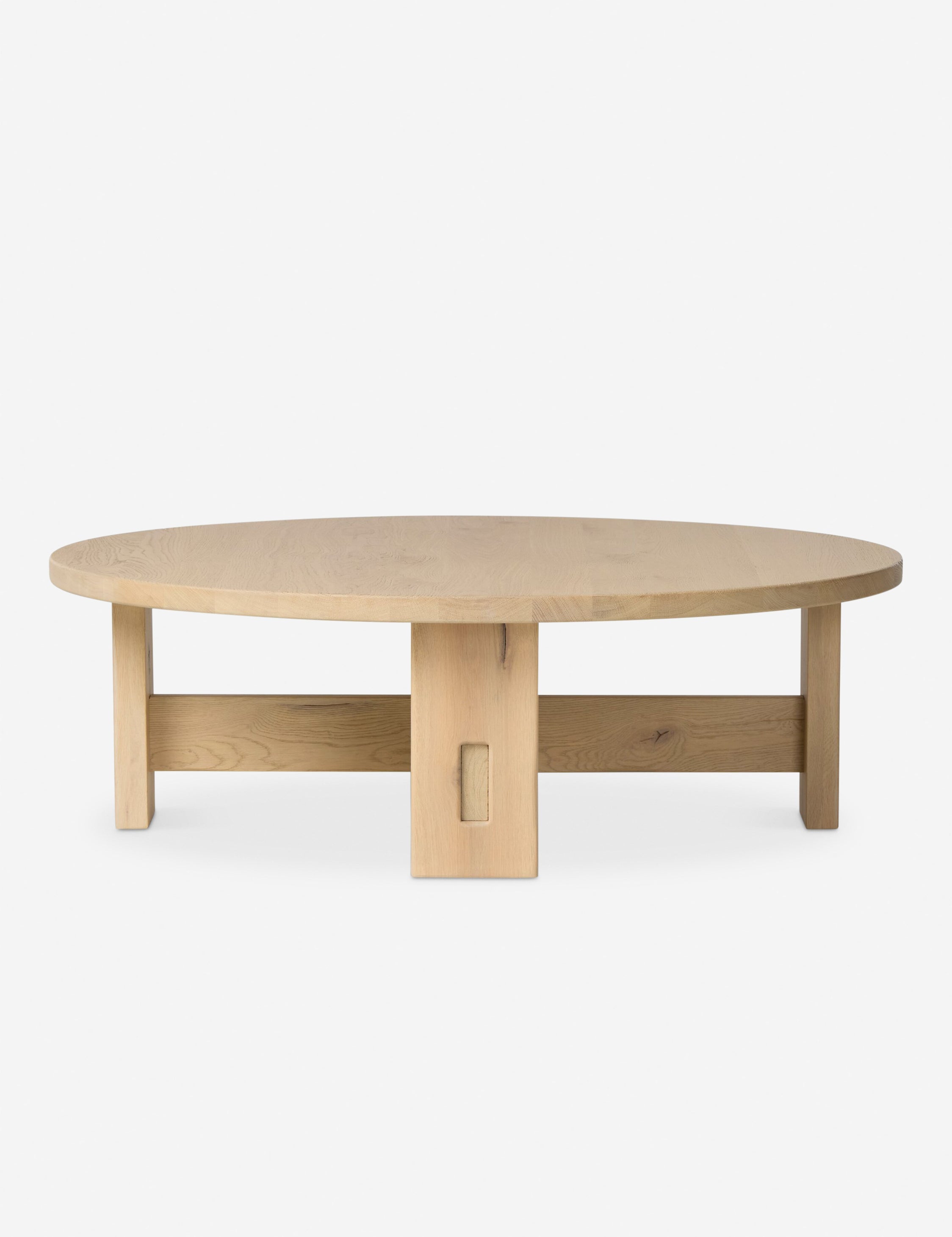 Lulu and Georgia Dagny Round Coffee Table – Natural