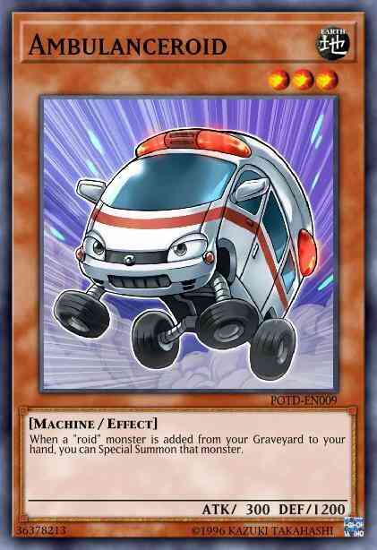 Yu-Gi-Oh! Ambulanceroid - YSDS-EN018 - Common - Unlimited