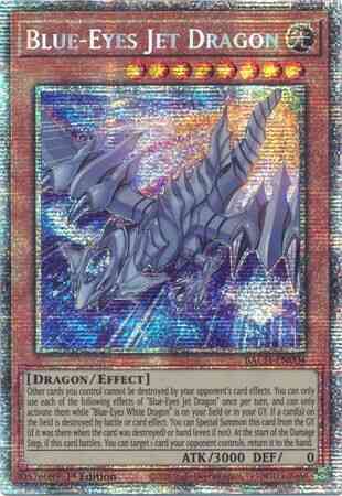 Yu-Gi-Oh! Blue-Eyes Jet Dragon - BACH-EN004 - Starlight Rare - 1st Edition