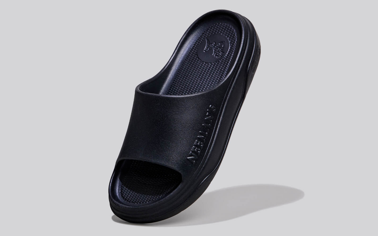 Neeman's Cushers Slides For Women : Black