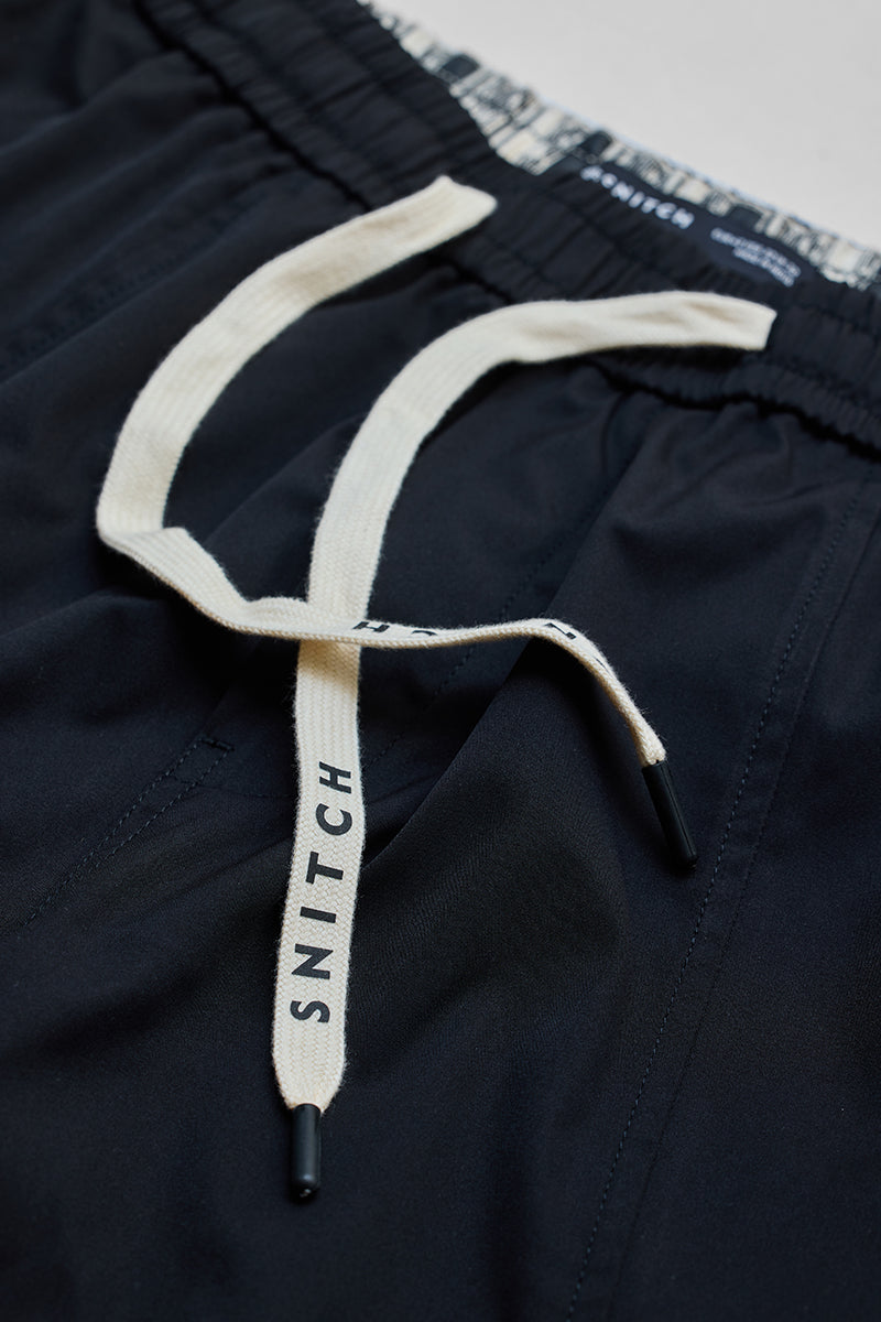 SNITCH Black 5 Pockets Slim Fit Joggers - view 2
