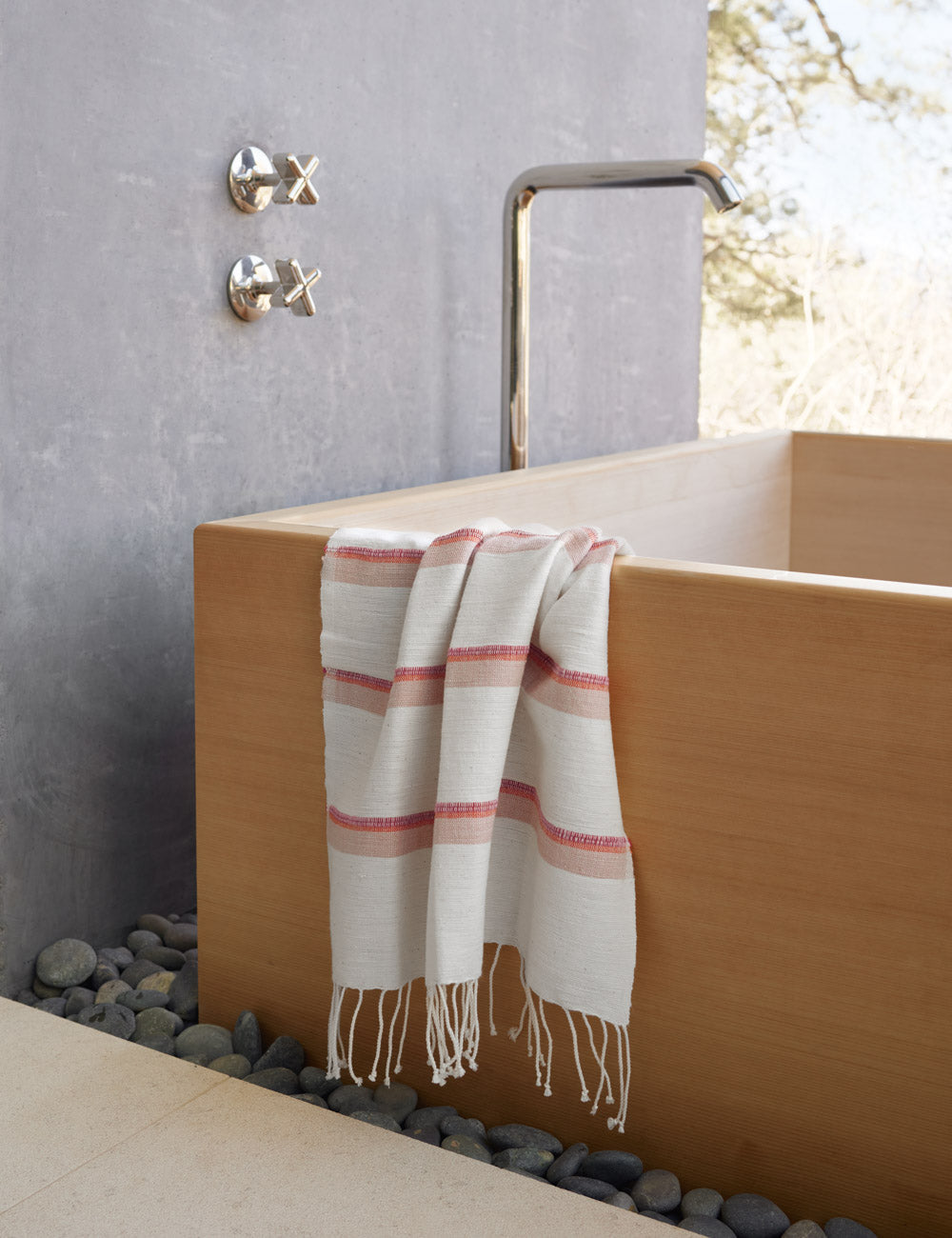Lulu and Georgia Omo Hand Towel by Bolé Road Textiles - view 2