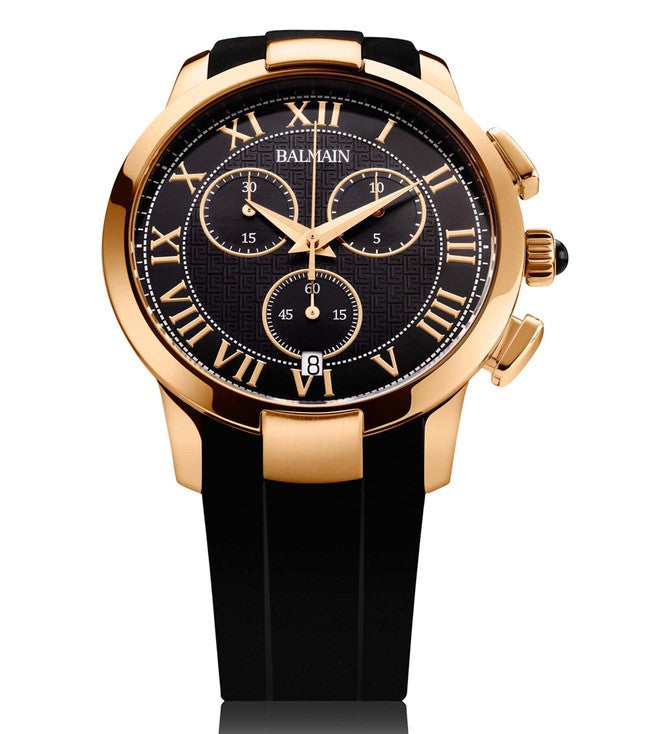 Balmain Iconic Chrono Gents Black Dial Men 42.92mm - view 2