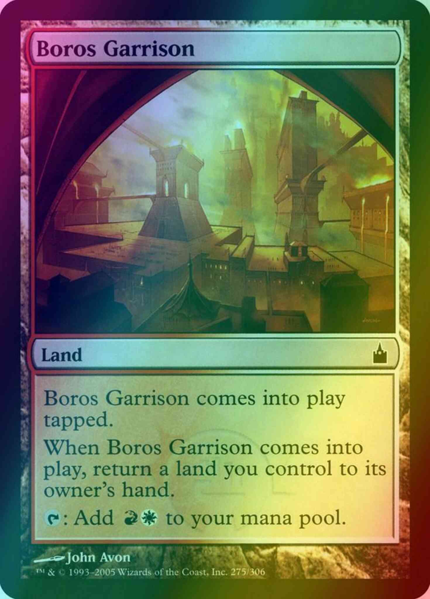 Boros garrison 275 – Magic Boros Garrison [275] [Ravnica City Of Guilds] [Foil]