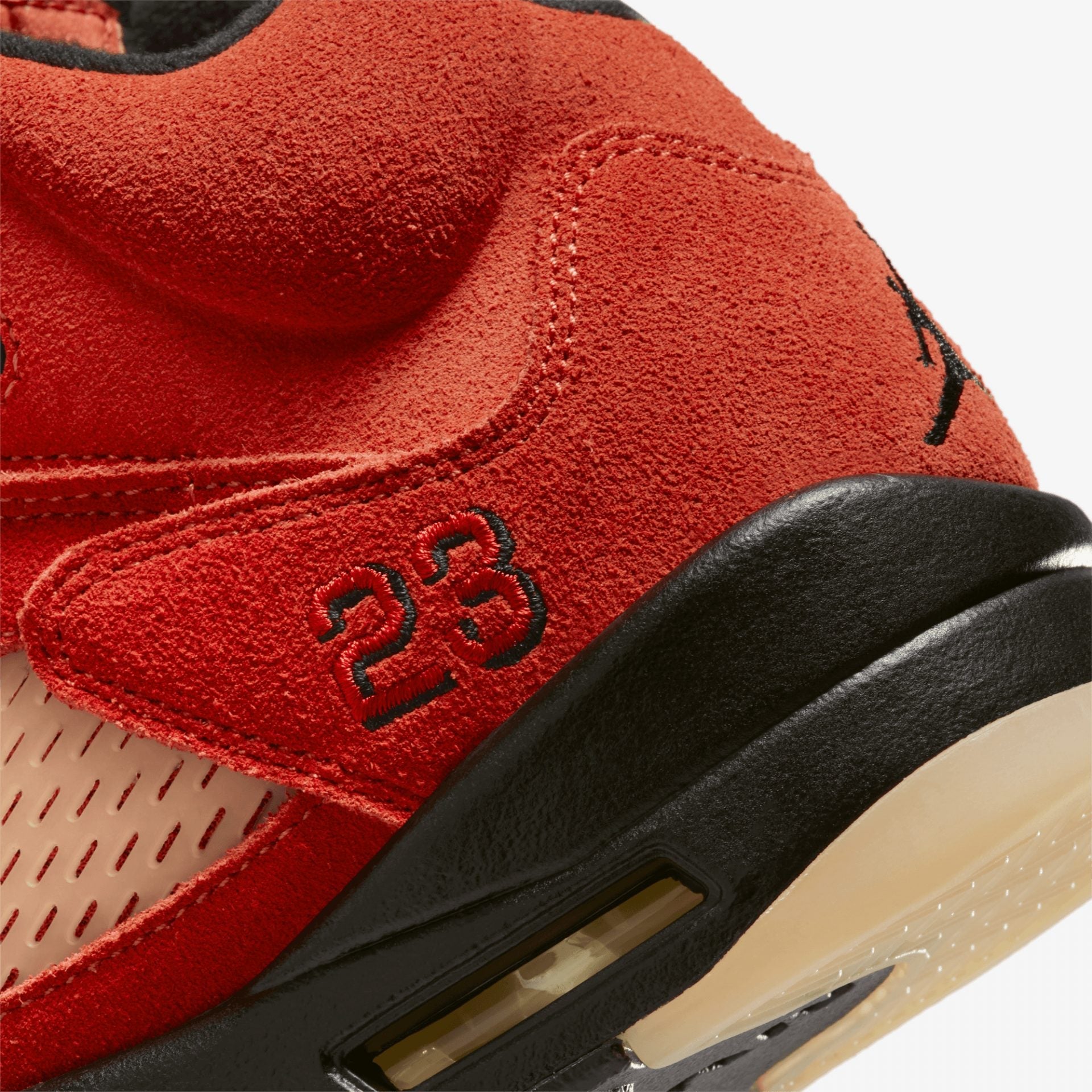 Jordan | AIR JORDAN 5 RETRO { BLACK/FIRE RED - view 4