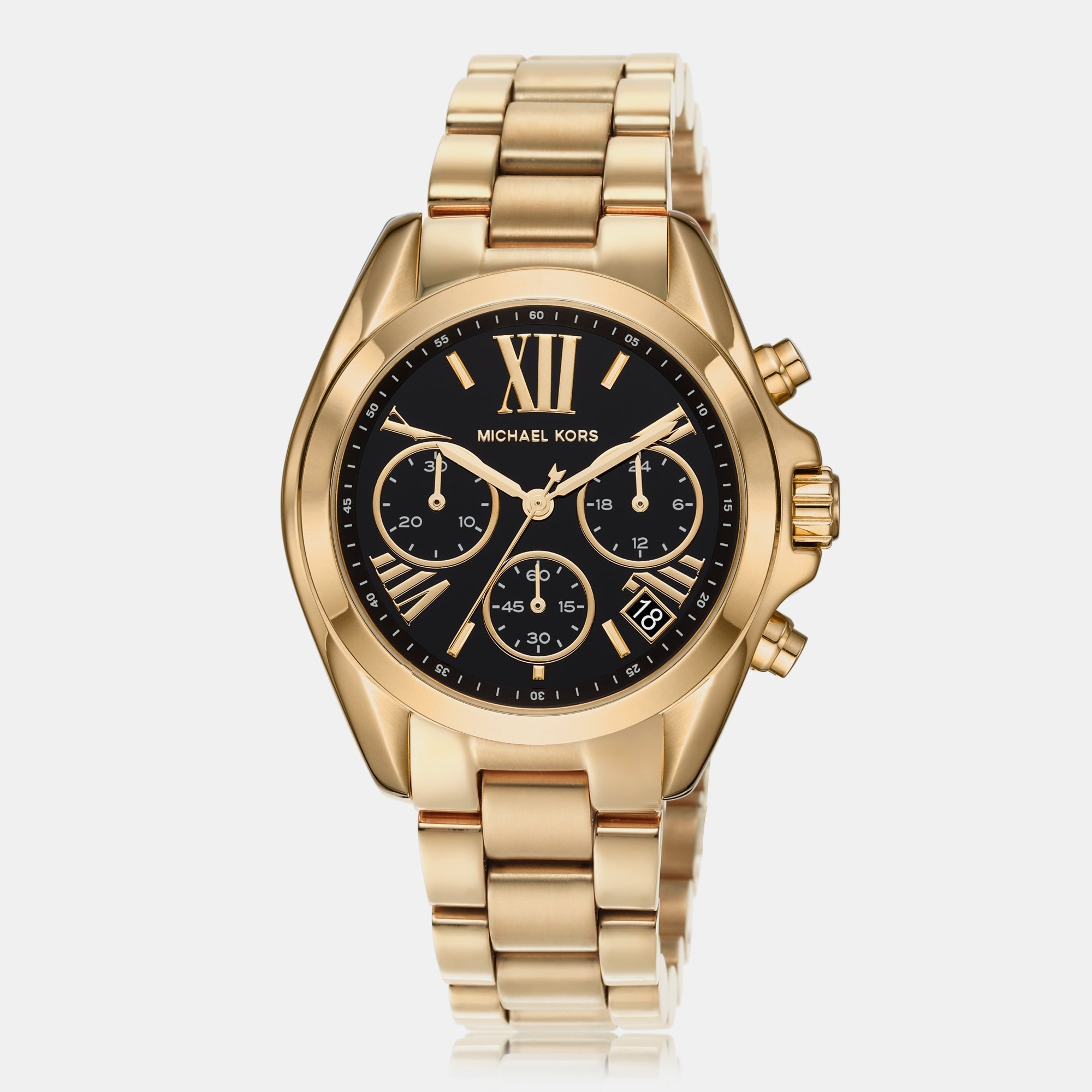 Michael Kors Bradshaw Women Quartz Black Dial Chronograph Stainless Steel Watch MK6959 - view 2