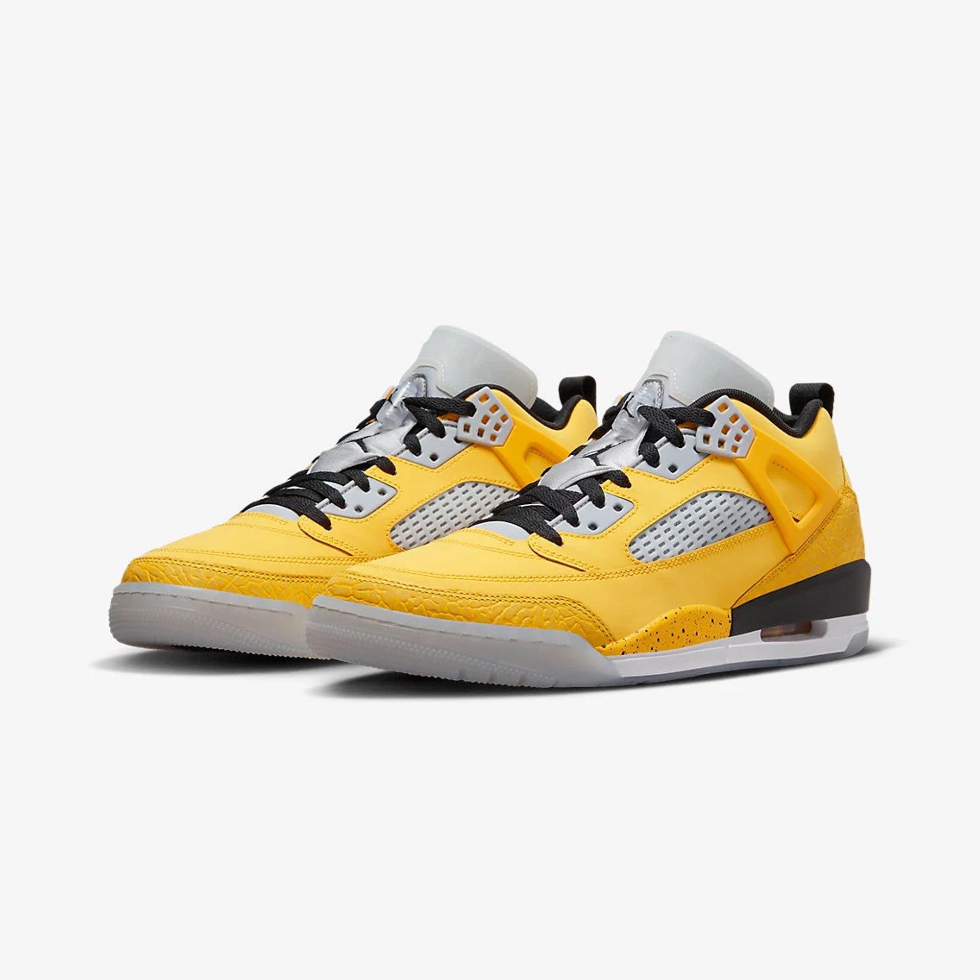 Jordan | SPIZIKE LOW { VARSITY MAIZE/BLACK-WOLF GREY - view 2
